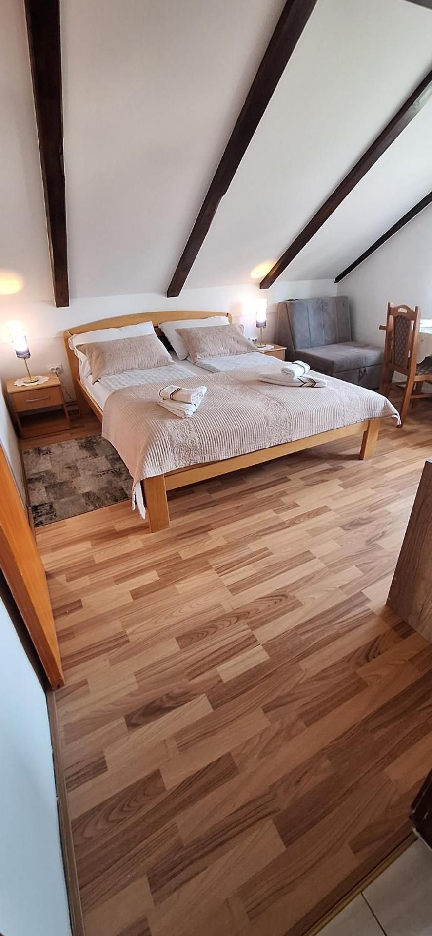 Double Room with Balcony - Attic