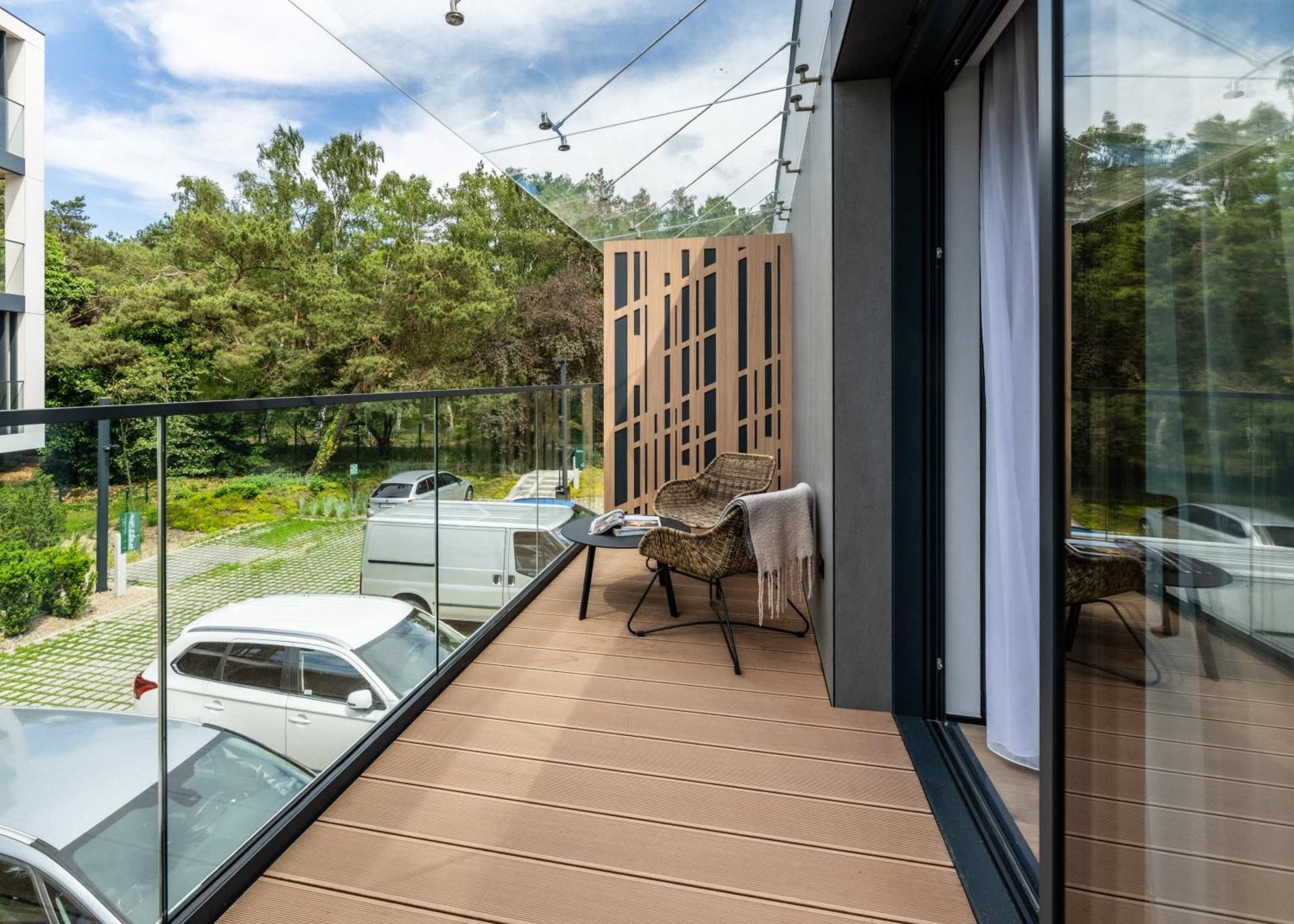 Cozy two-person apartment with a balcony