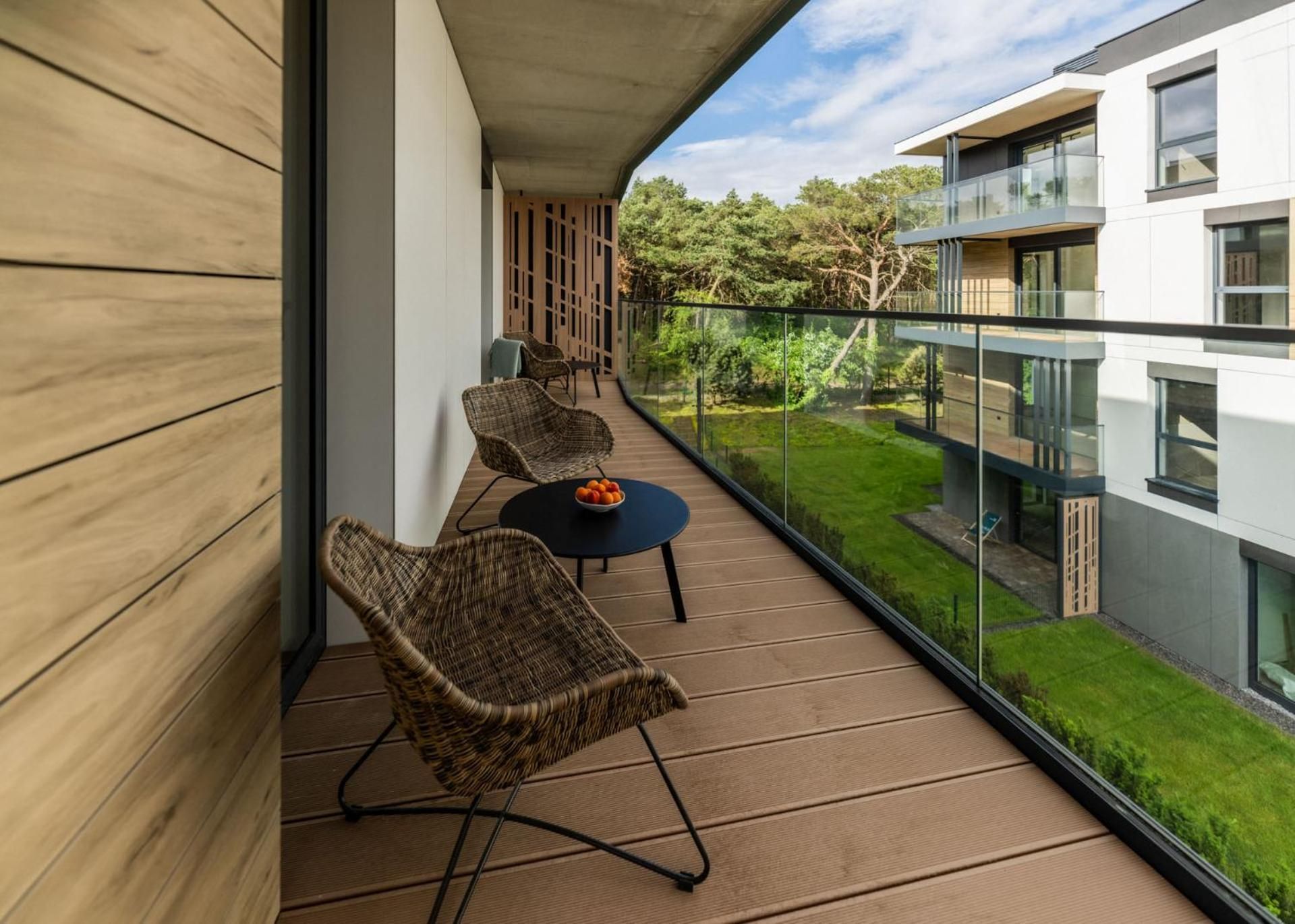Sunny four-person apartments