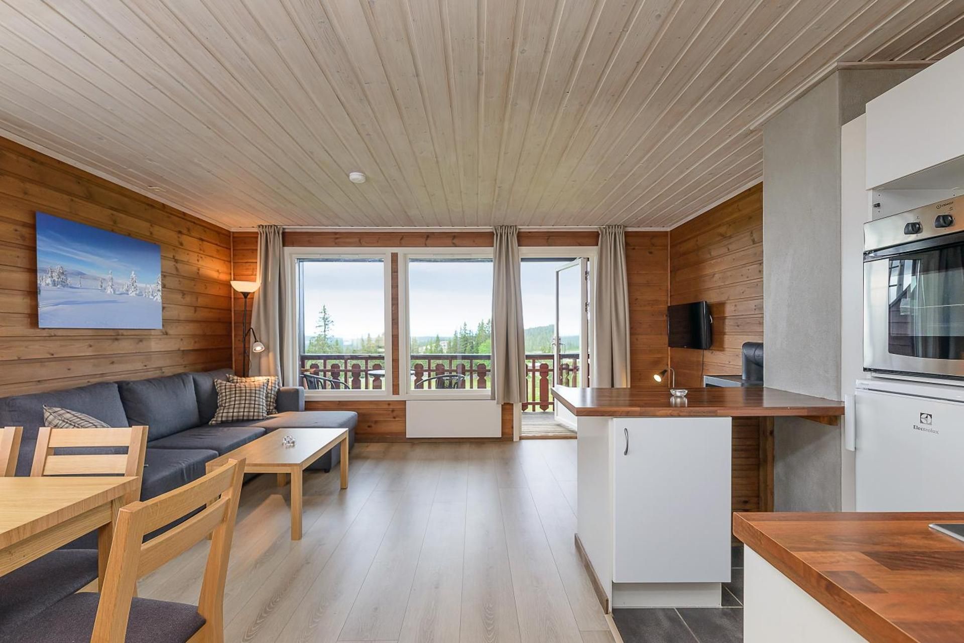 Apartment with Mountain View