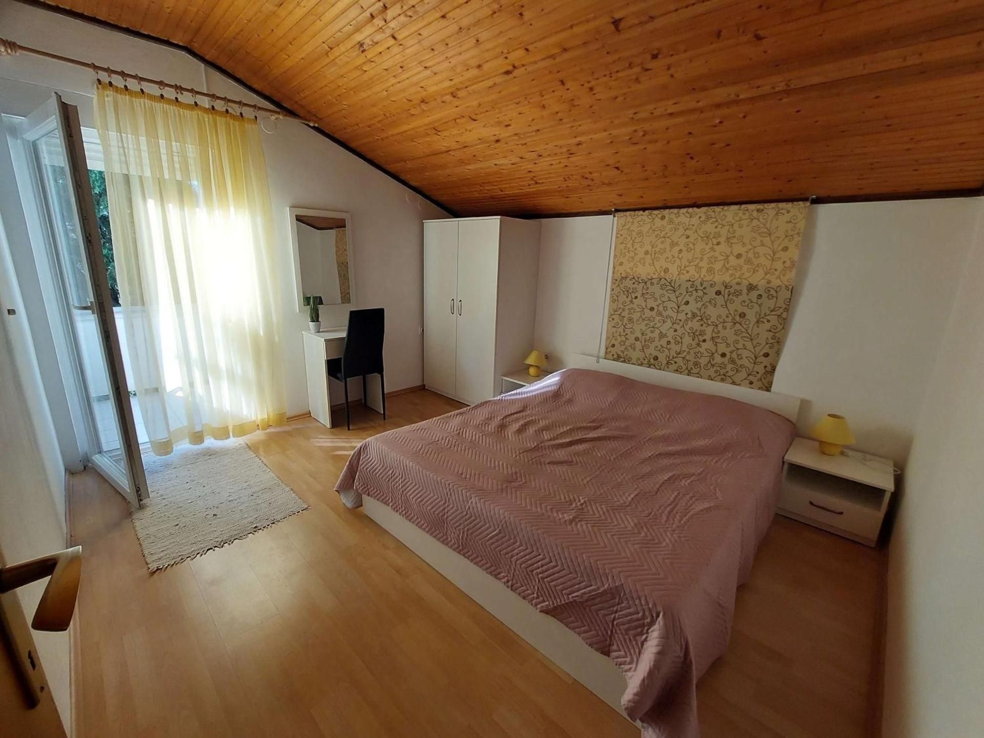 One-Bedroom Apartment with Balcony and Sea View