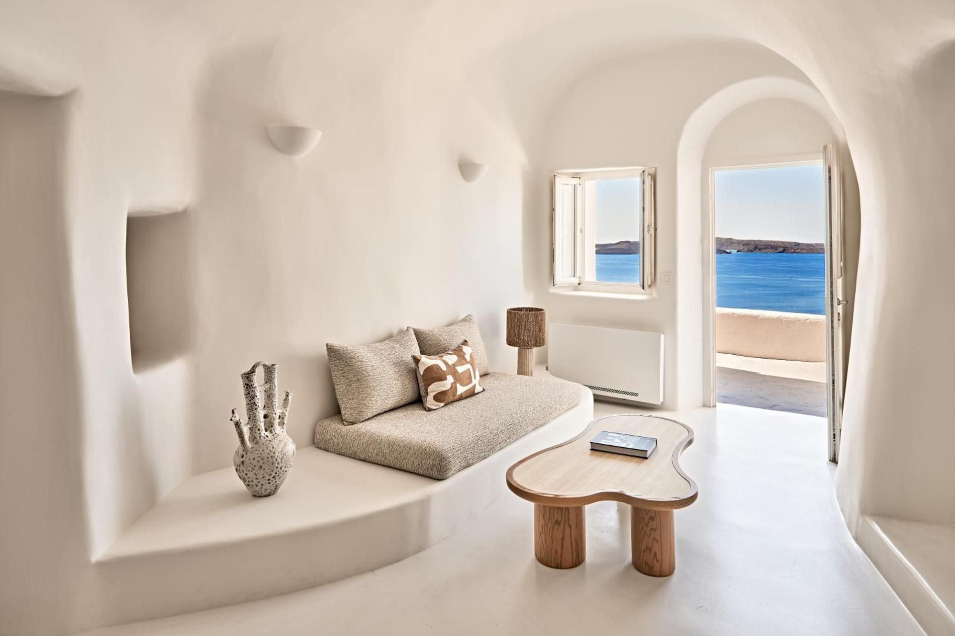 Wet Allure Suite, 1 Bedroom Suite, 1 Queen, Caldera view, Sea view