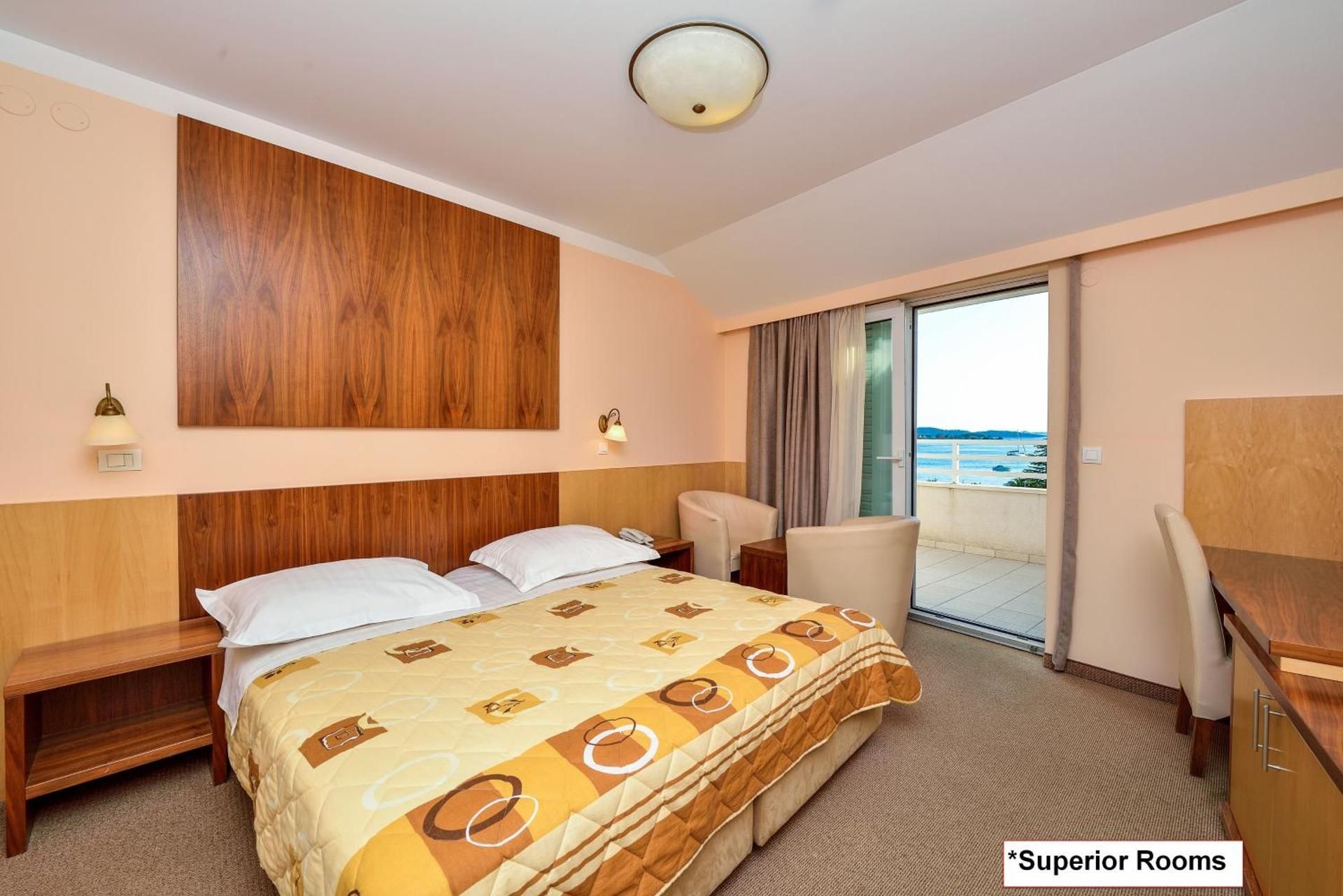 Superior Double or Twin Room with Balcony and Sea View