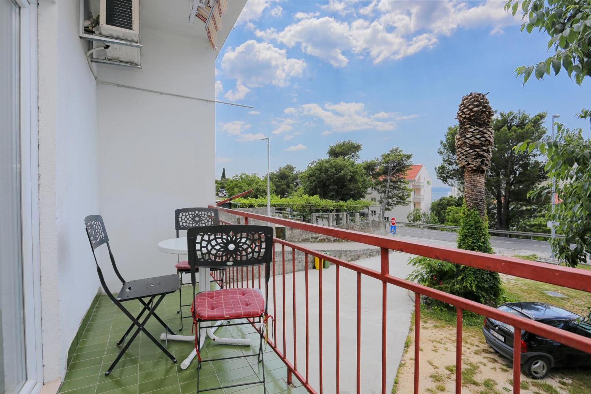 Studio with Balcony and Sea View