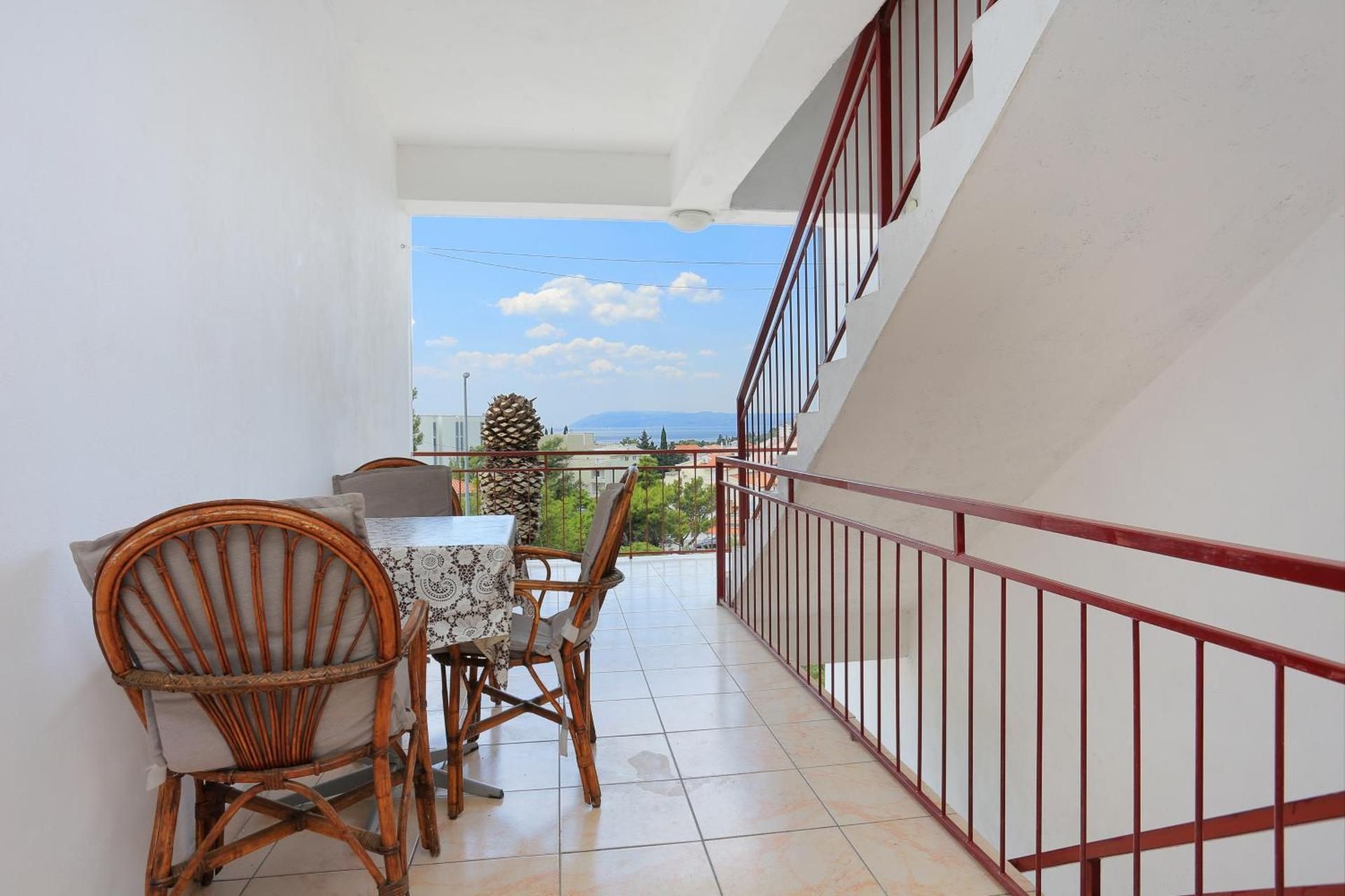 Apartments with parking space Tucepi, Makarska - 2676 Studio with Terrace and Sea View 2