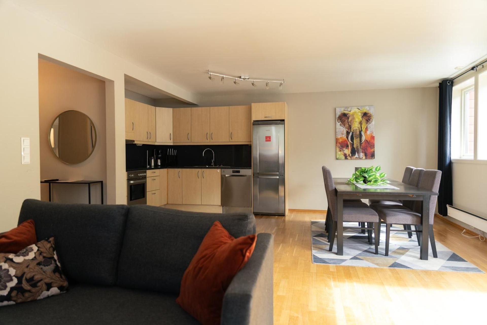 Two-Bedroom Apartment with Terrace