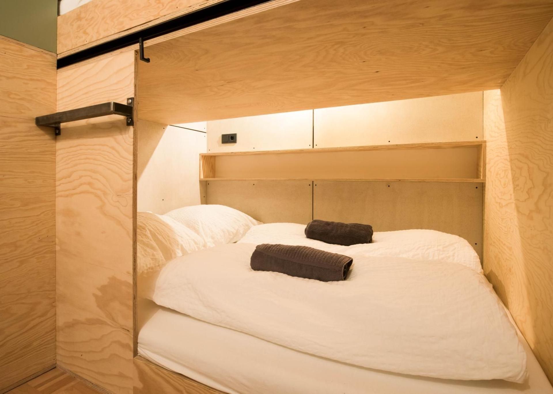 Double Bed in 10 Bed Mixed Dormitory Room