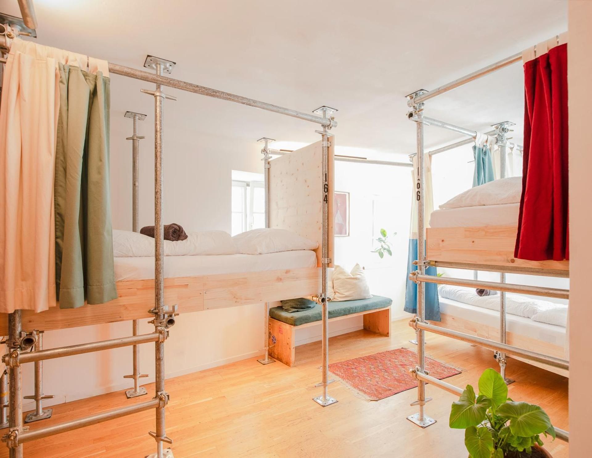 Single Bed in 6 bed Female Dormitory Room