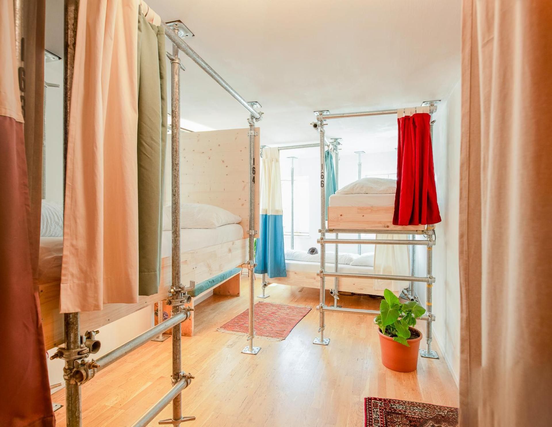 Single Bed in 6 bed Female Dormitory Room