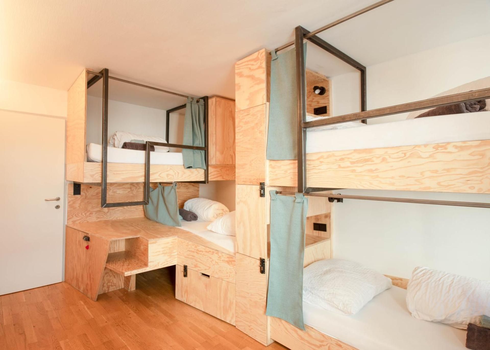 Single Bed in 4 Bed Female Dormitory Room