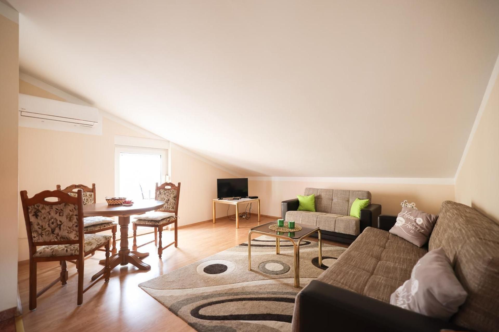 One-Bedroom Apartment with Balcony and Sea View