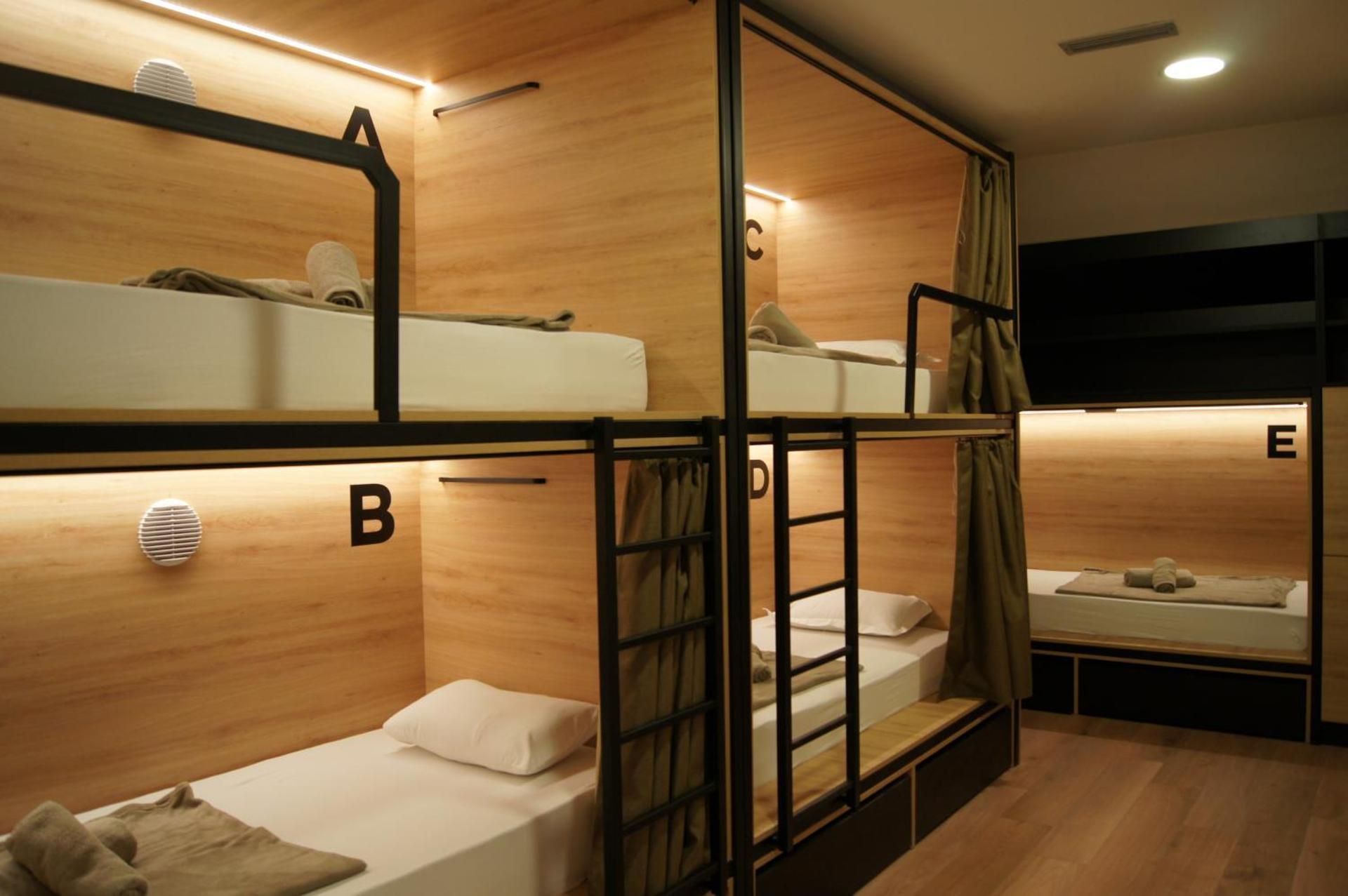 Bed in 8-Bed Dormitory Room