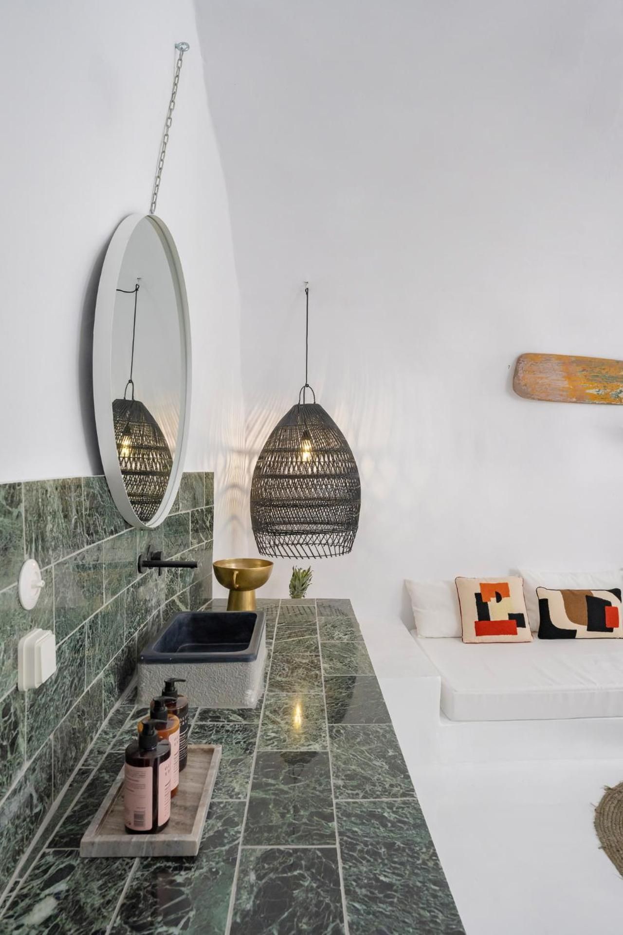 Helidonia - Superior Triple Suite with Outdoor Plunge Pool & Caldera View