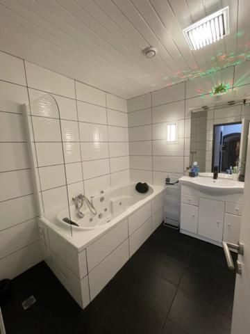 Family Room with Shared Bathroom