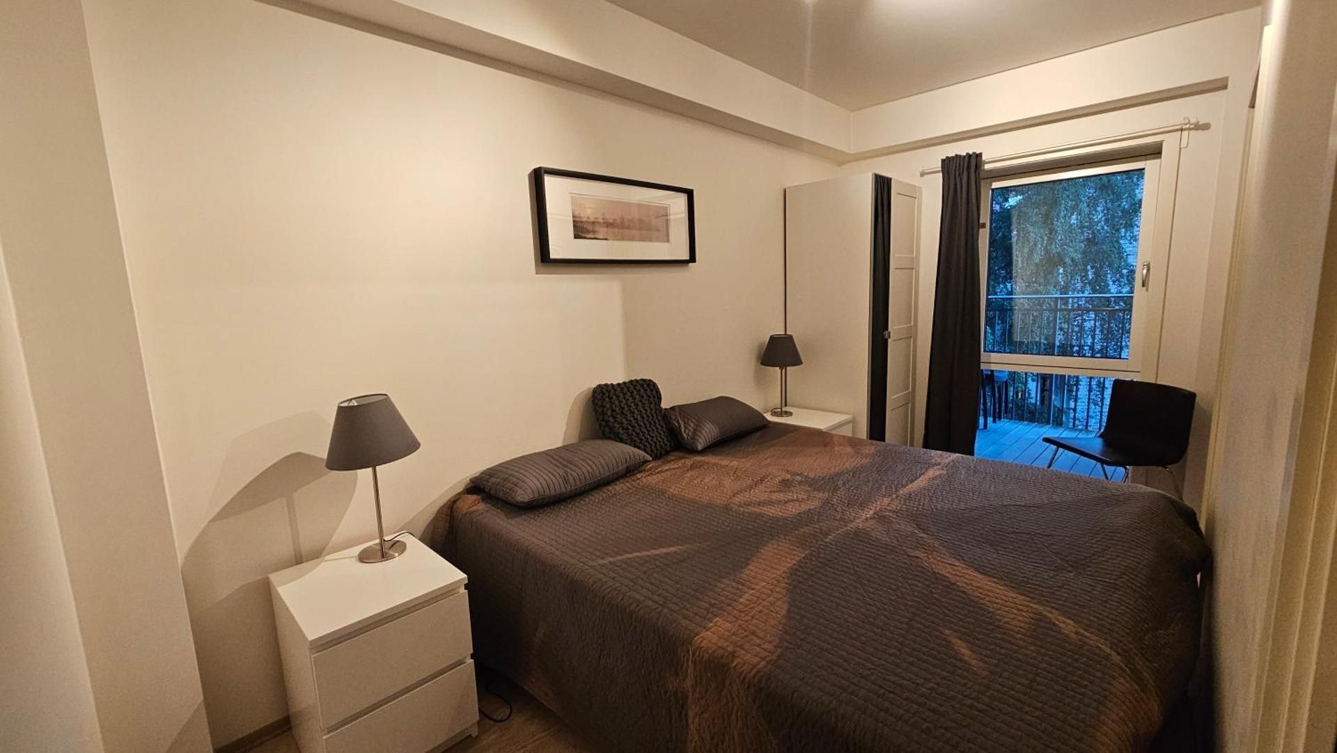 Heart of the Oslo City Double Room with Balcony