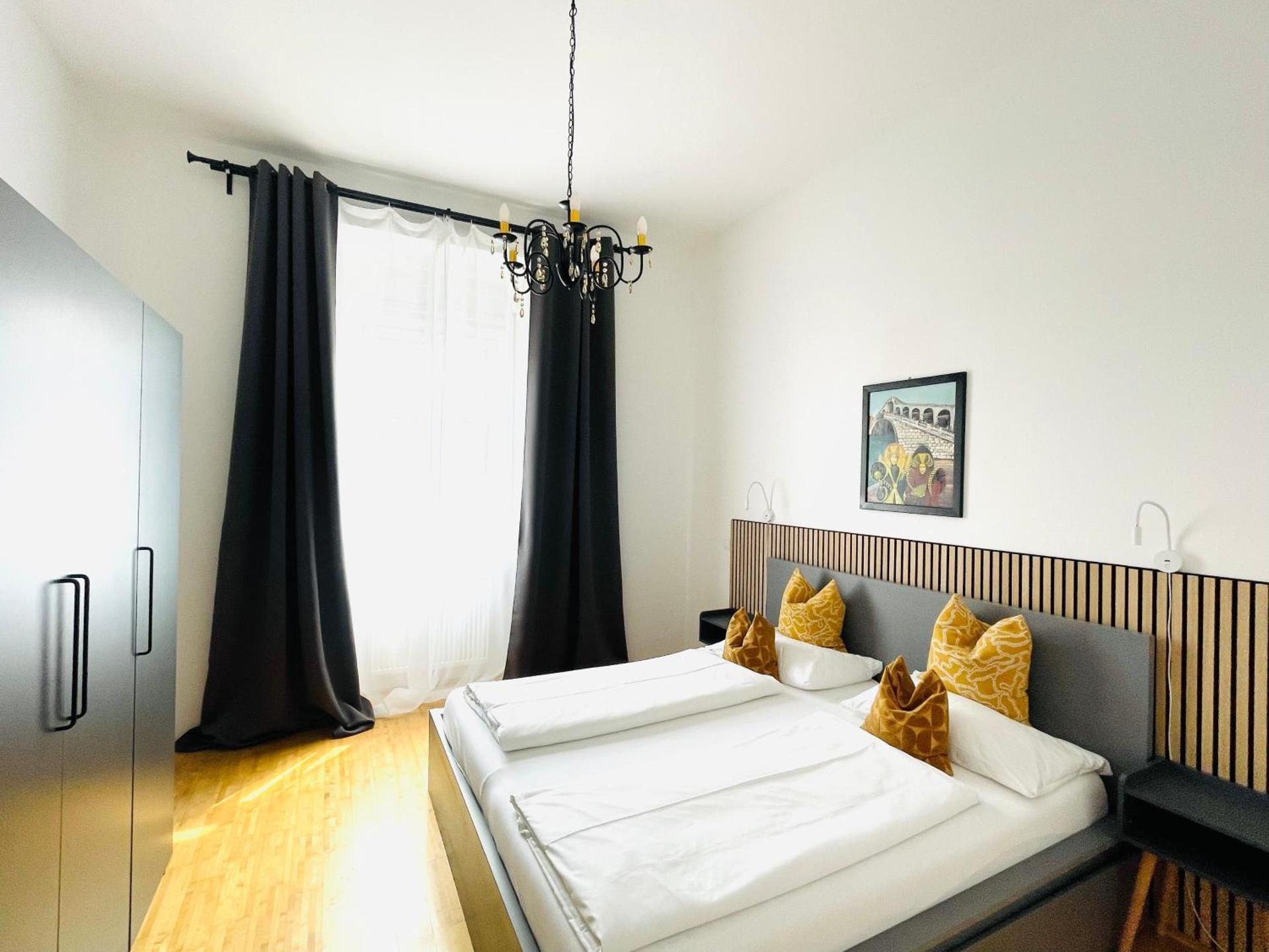 Deluxe One-Bedroom Apartment with City View