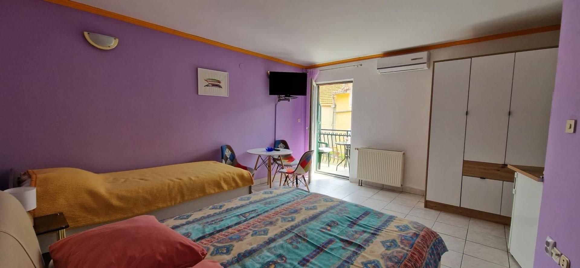 Studio with Balcony