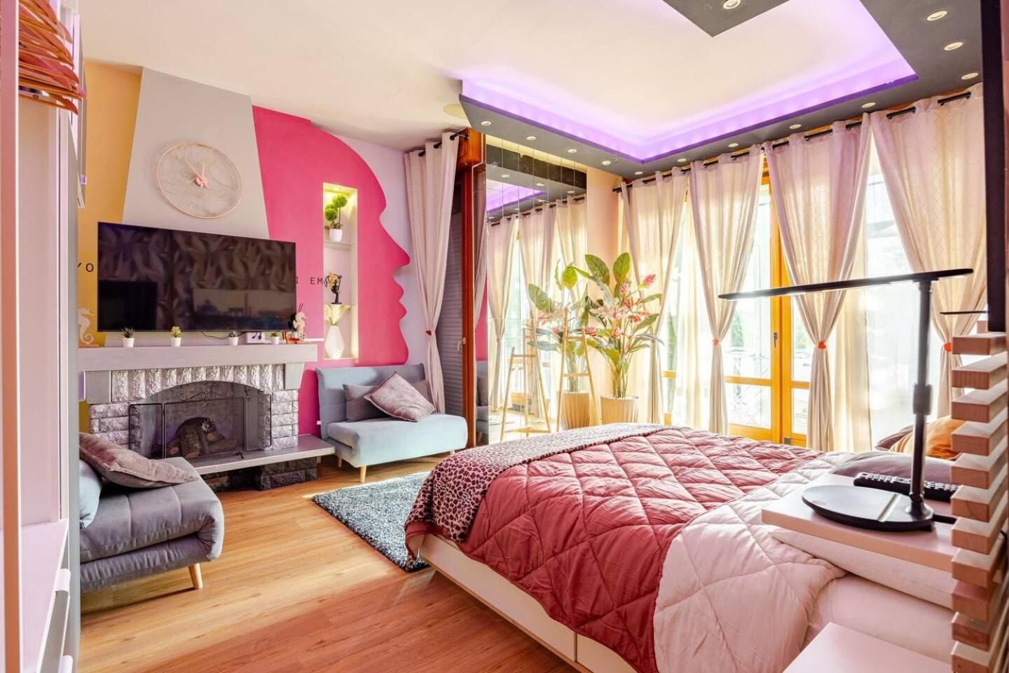 Flytosuite,it 25 POSTI LETTO per viaggiatori Aeroporto Concerti Stadio Luxury Quadruple Room