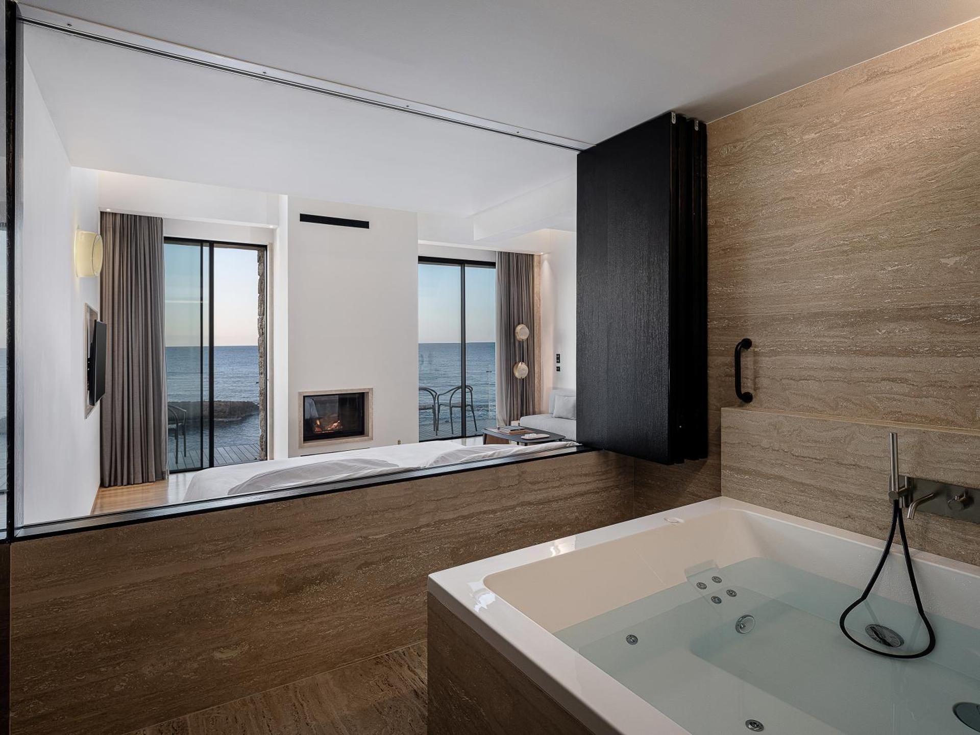 Presidential Suite Sea Front with balcony and Jacuzzi