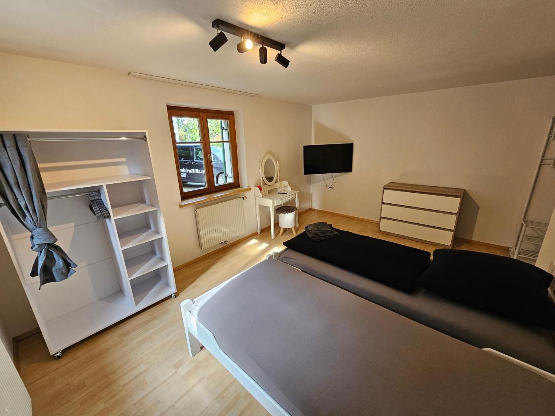 One-Bedroom Apartment with Garden View