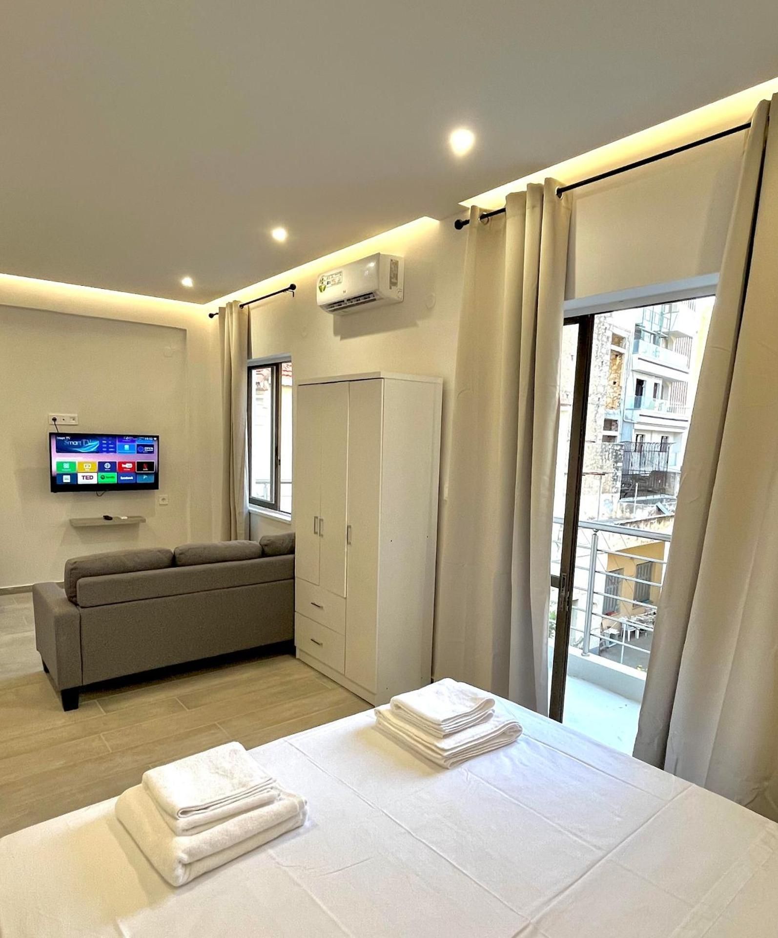 Studio with Balcony