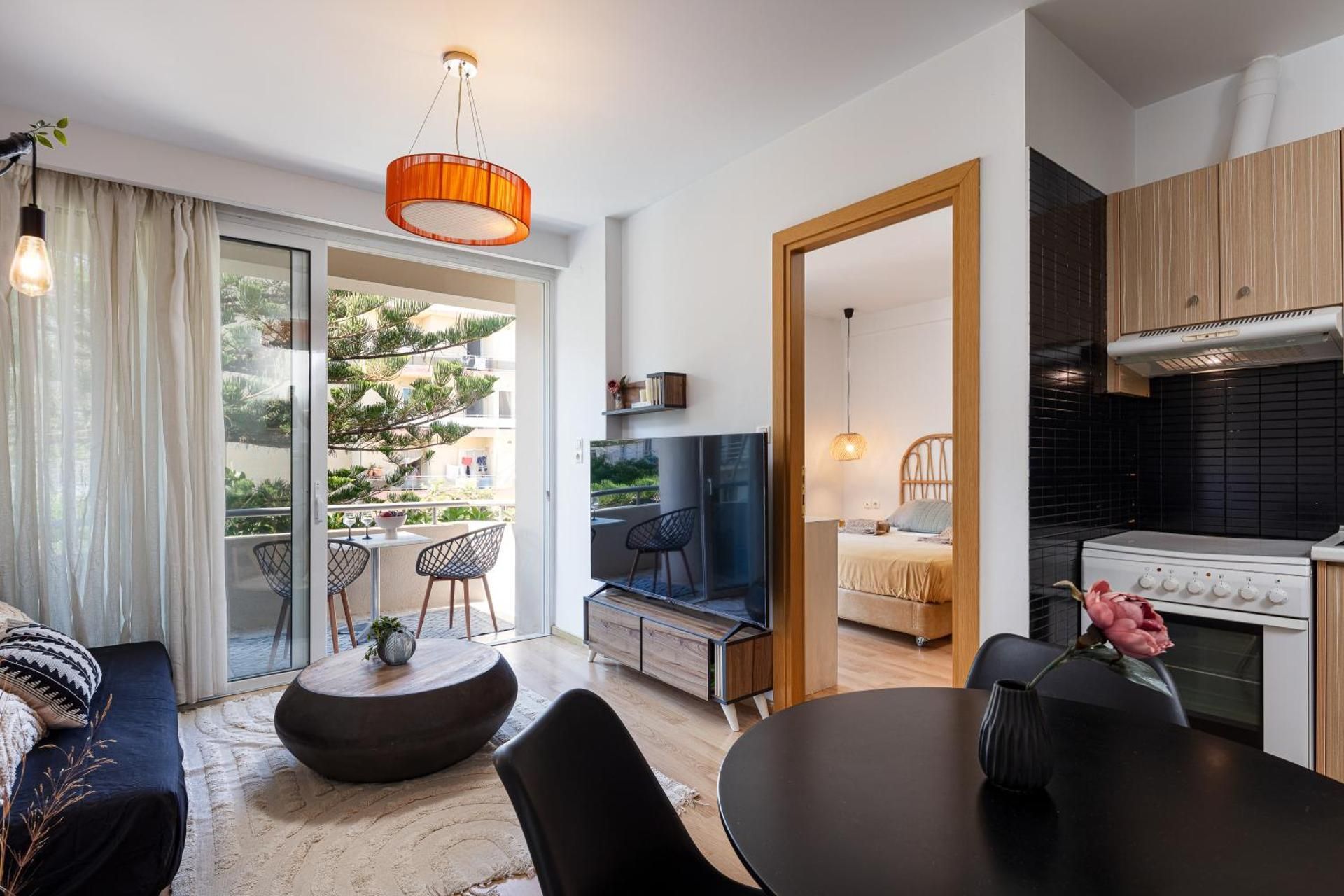 One-Bedroom Apartment with Balcony