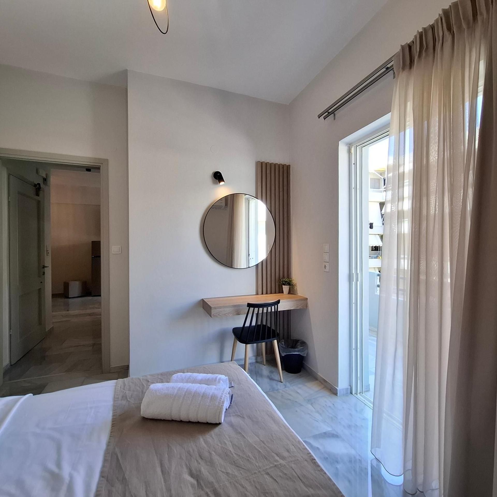One-Bedroom Apartment with Garden View