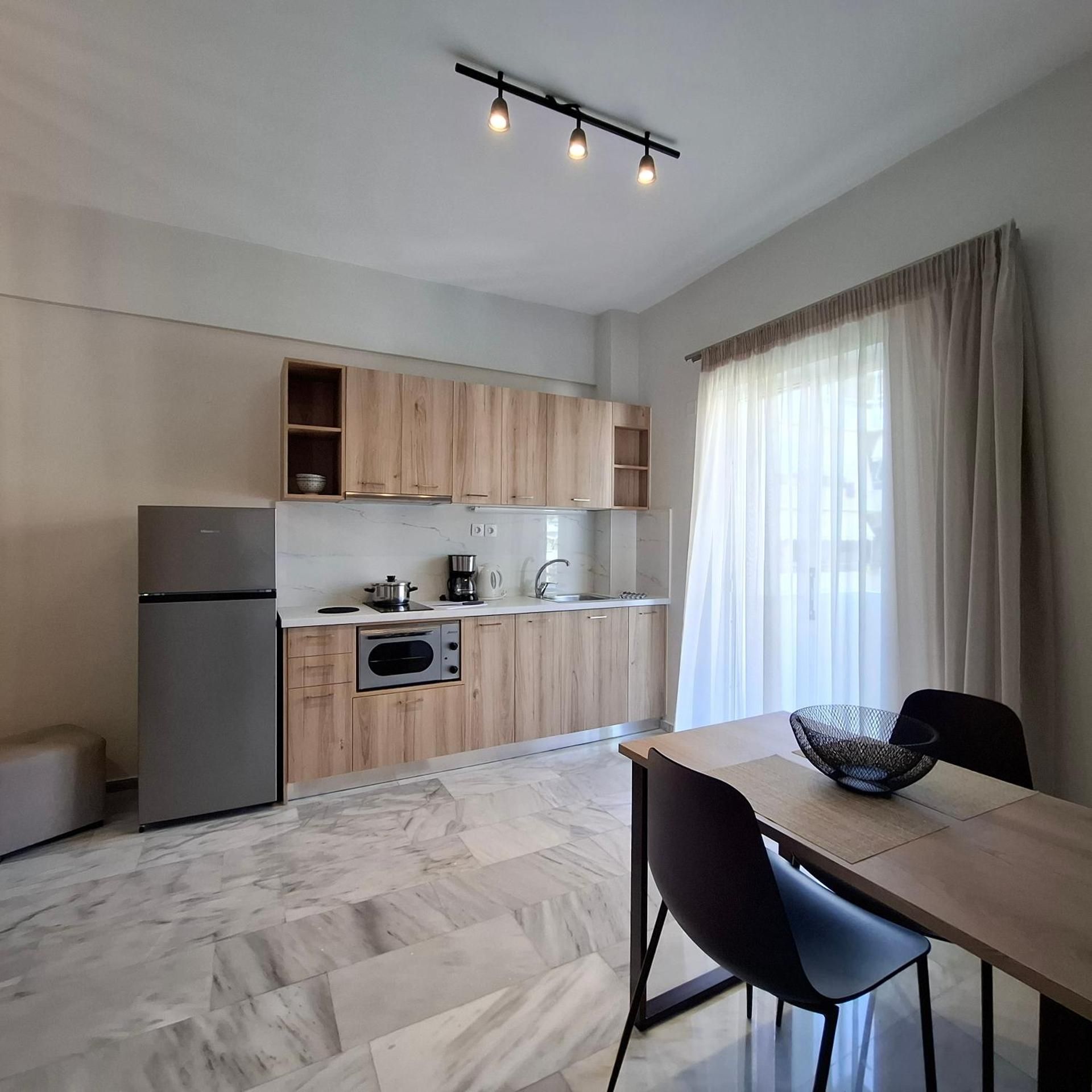 One-Bedroom Apartment with Garden View