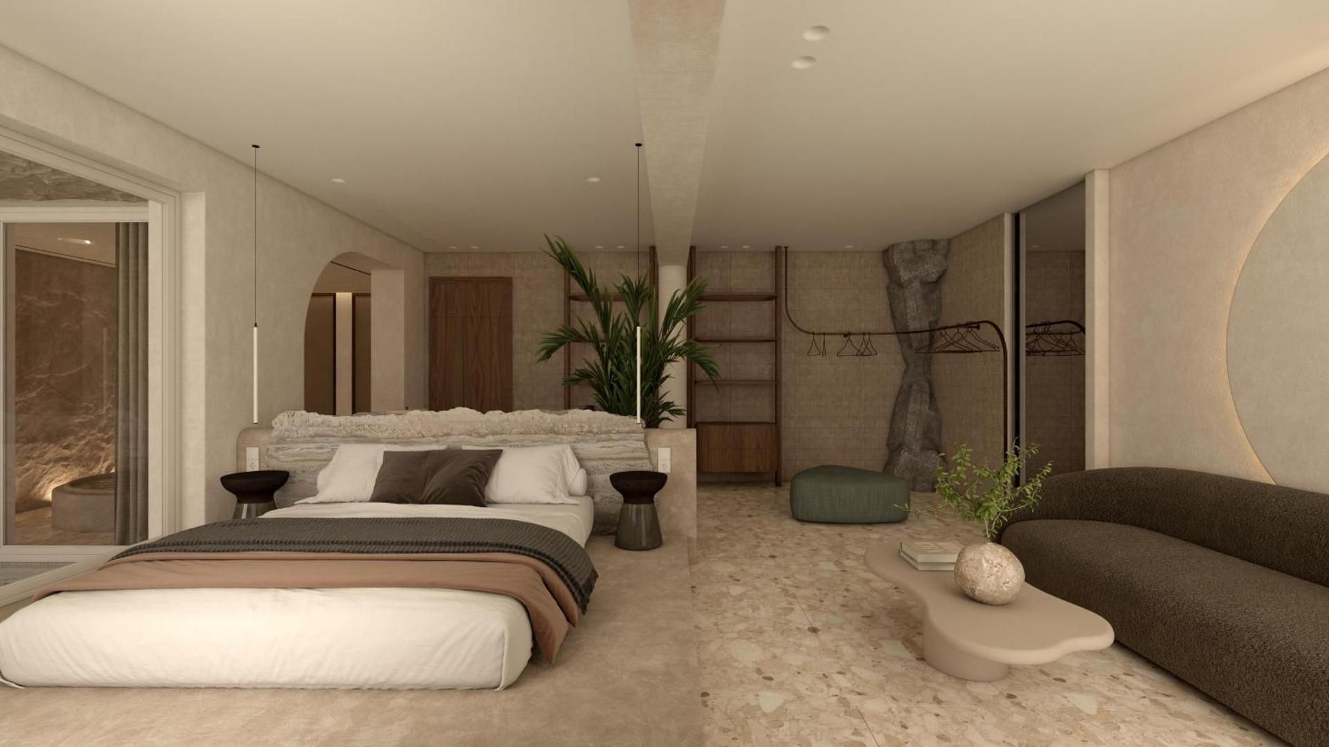 Cave Oasis Seafront Suite with Private Pool & Indoor Hydromassage Bathtub