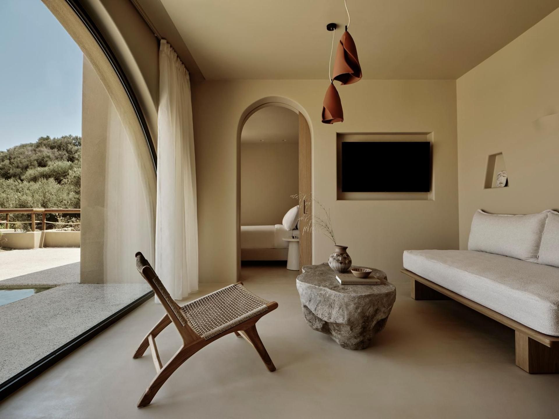 Two Bedroom Suite with Pool, Terrace and Sea View