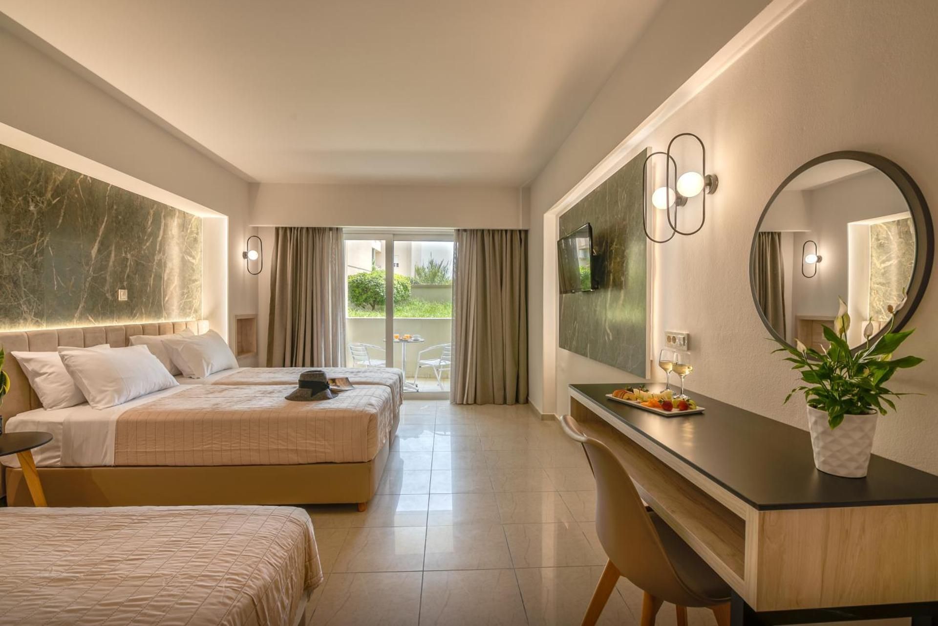 Deluxe Double or Twin Room with Garden View