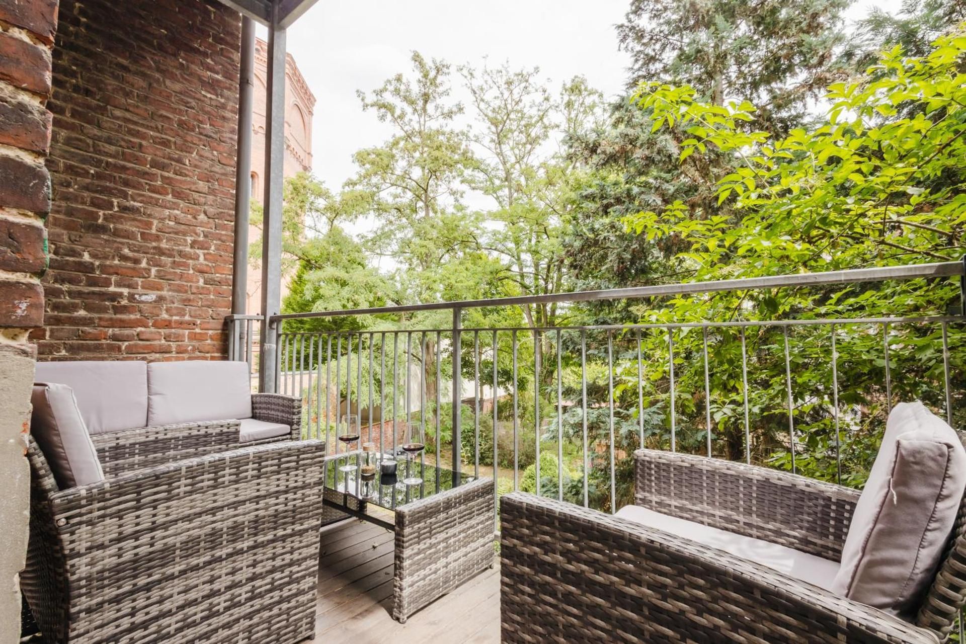 Two-Bedroom Apartment with Balcony
