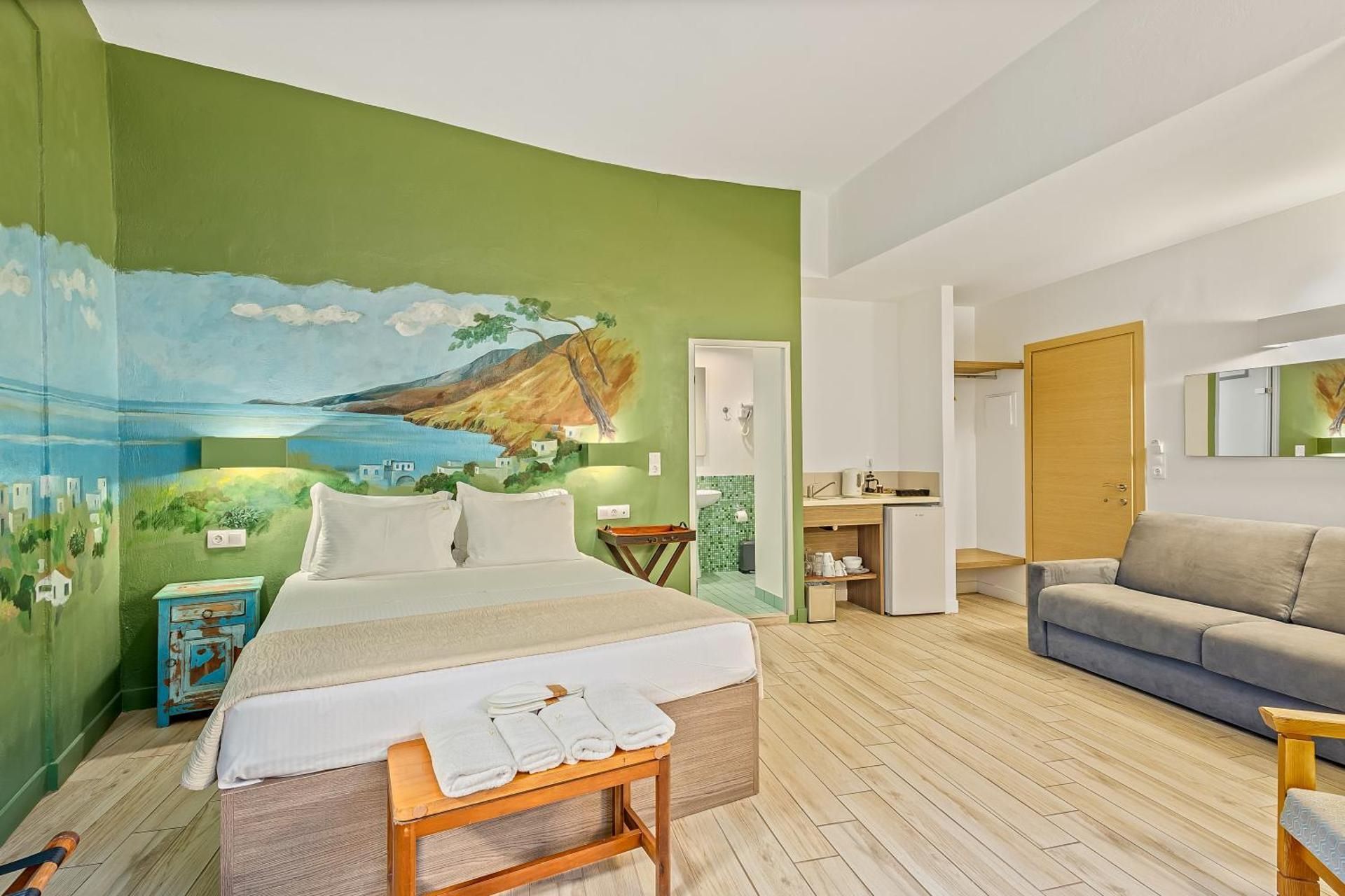 Quadruple Room with Garden View