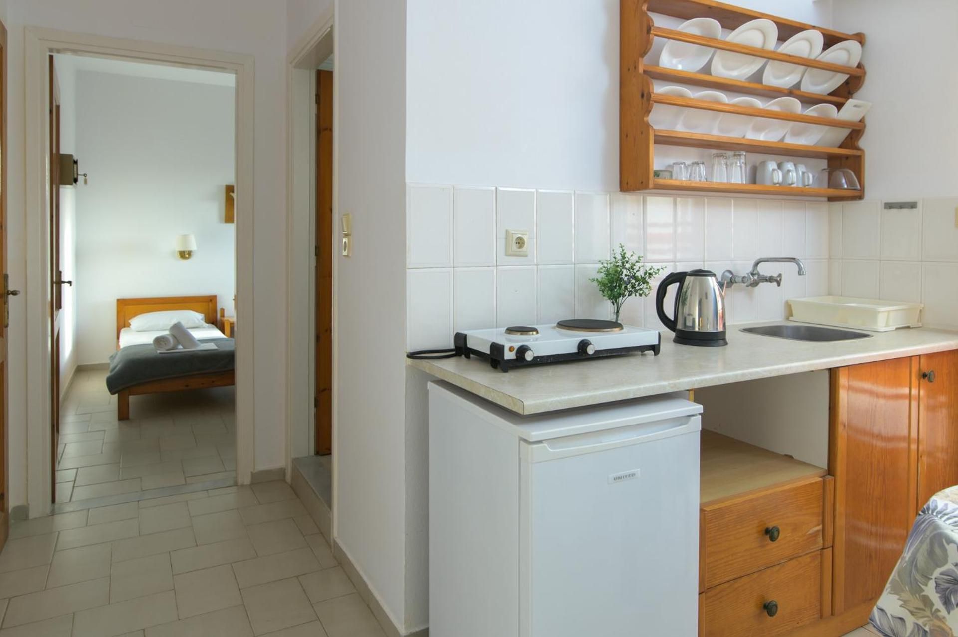Second Floor Twin Room with Side Sea View