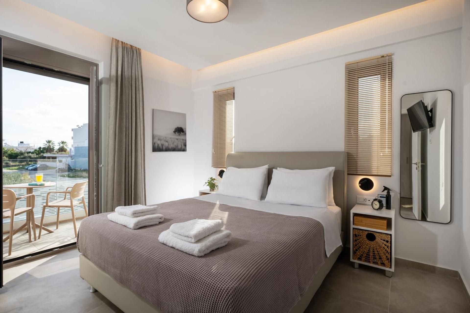Deluxe One-Bedroom Apartment with Garden View