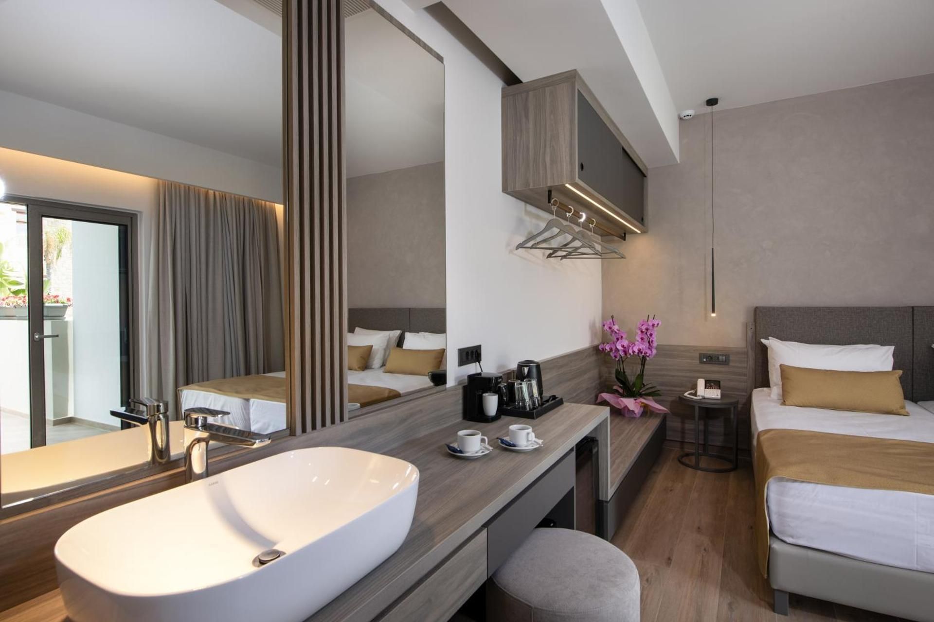 Studio with Pool View