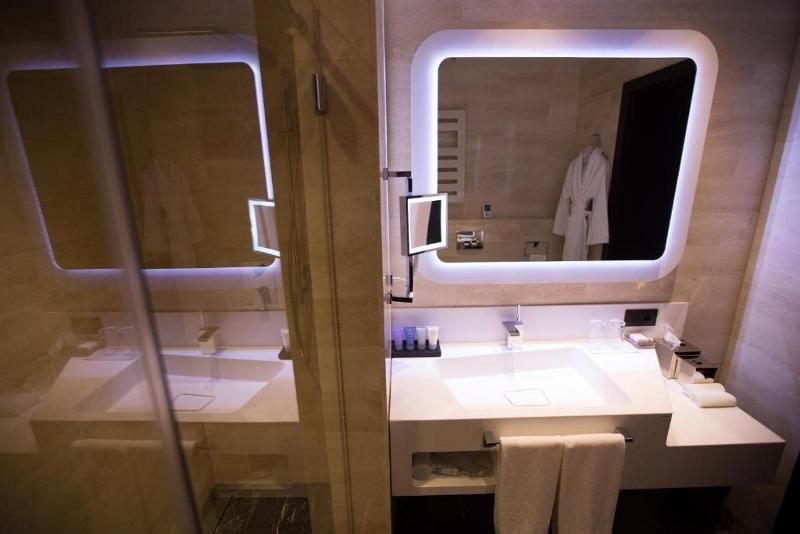 Deluxe room with 1 king size bed and sofa