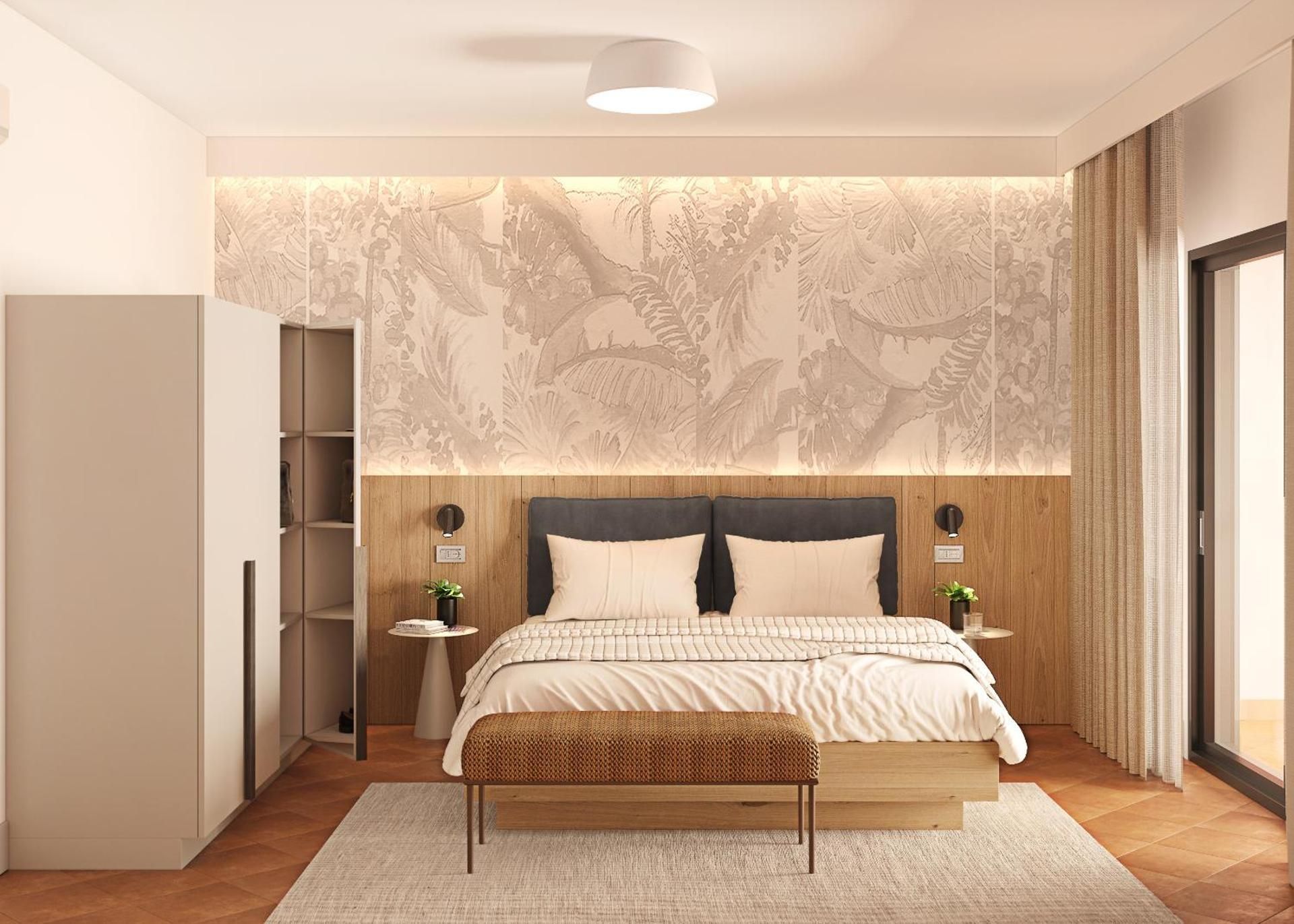 Family Two-Bedroom Apartment with Balcony/Terrace and Lake View
