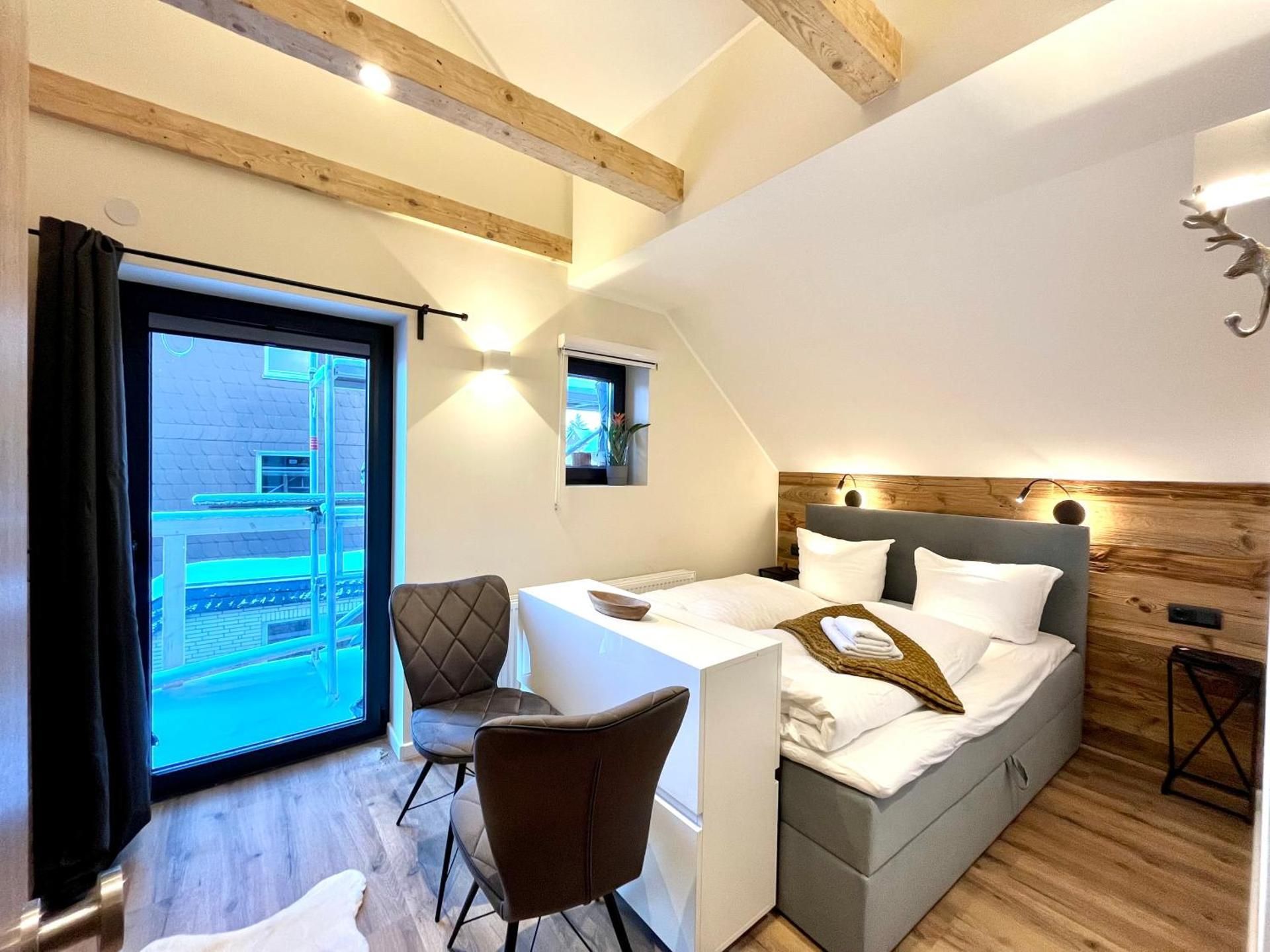 Studio with Balcony