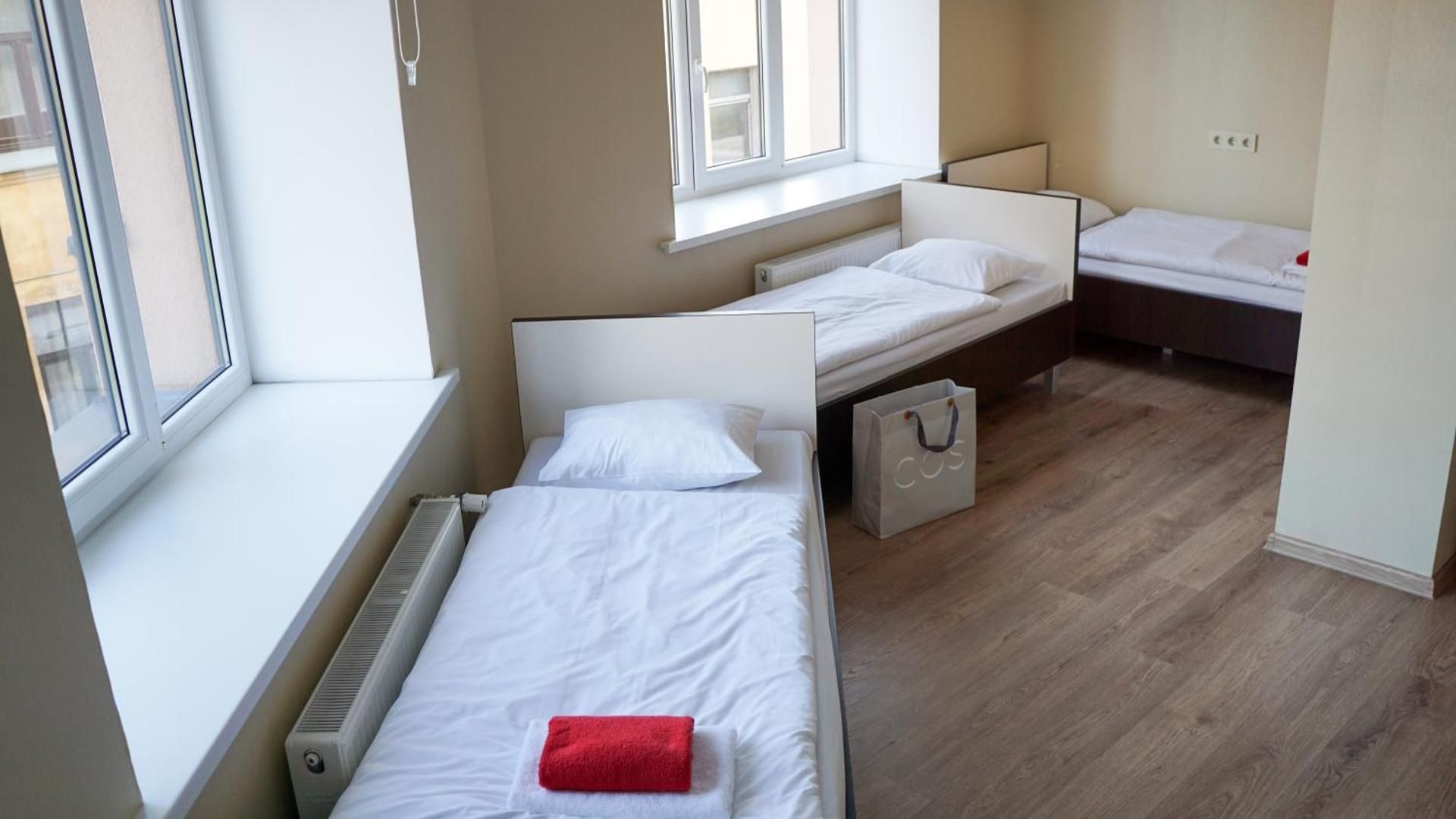 Five Person room with one King size and three single beds