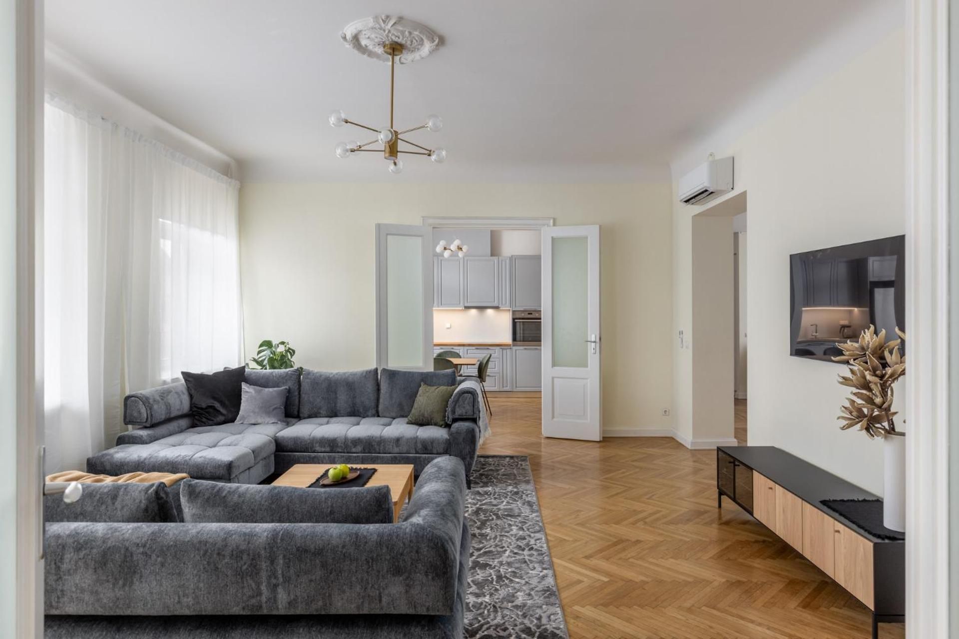 Three-Bedroom Apartment with View