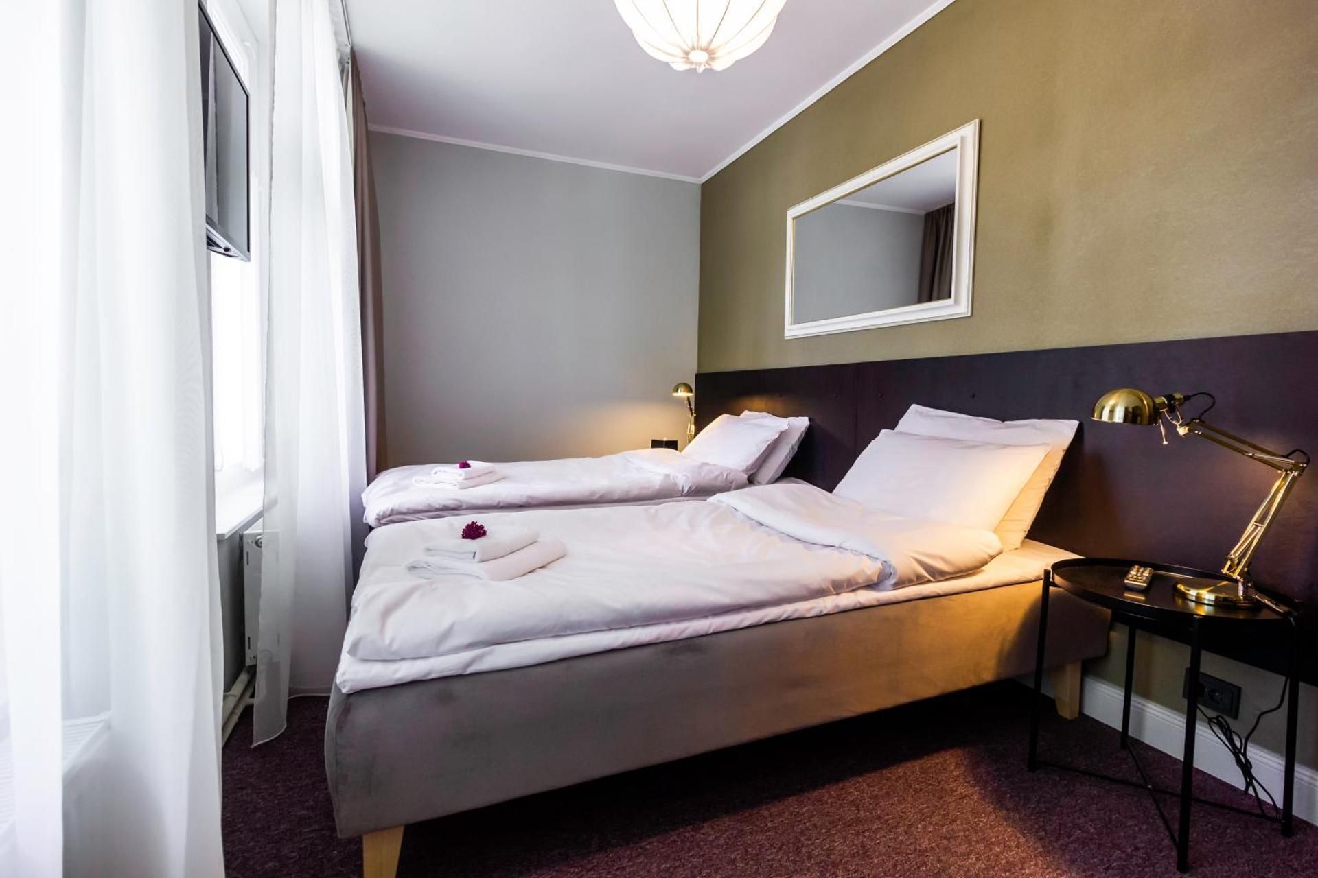 Twin Room with External Bathroom