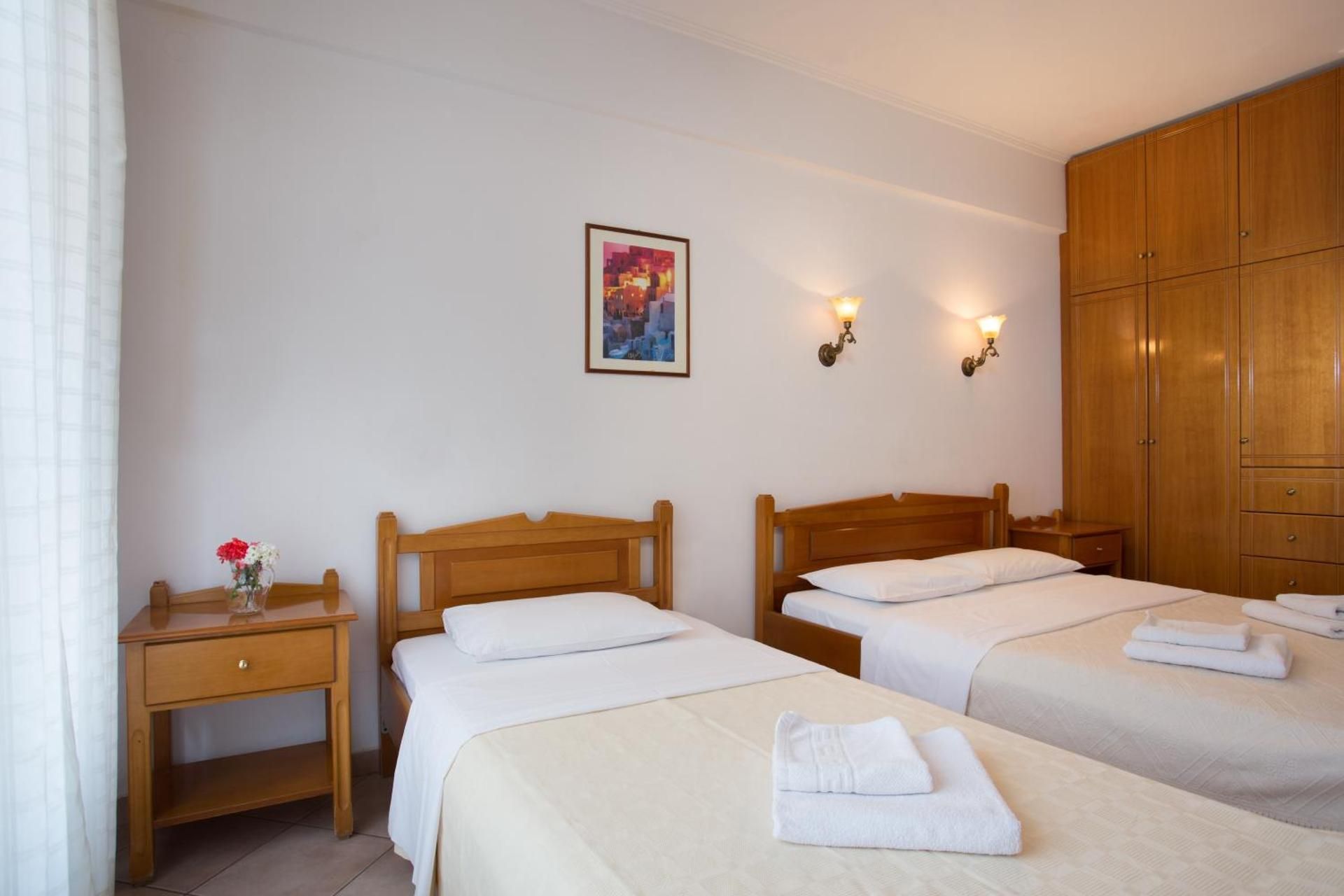 Budget Double or Twin Room with Partial Sea View