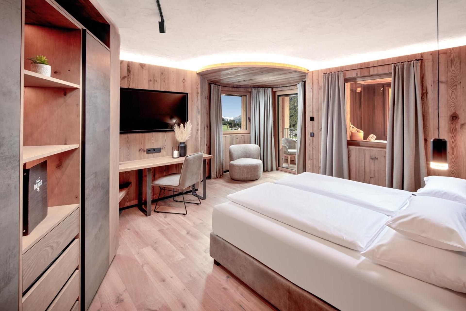 Tower Suite with Mountain View and Balcony