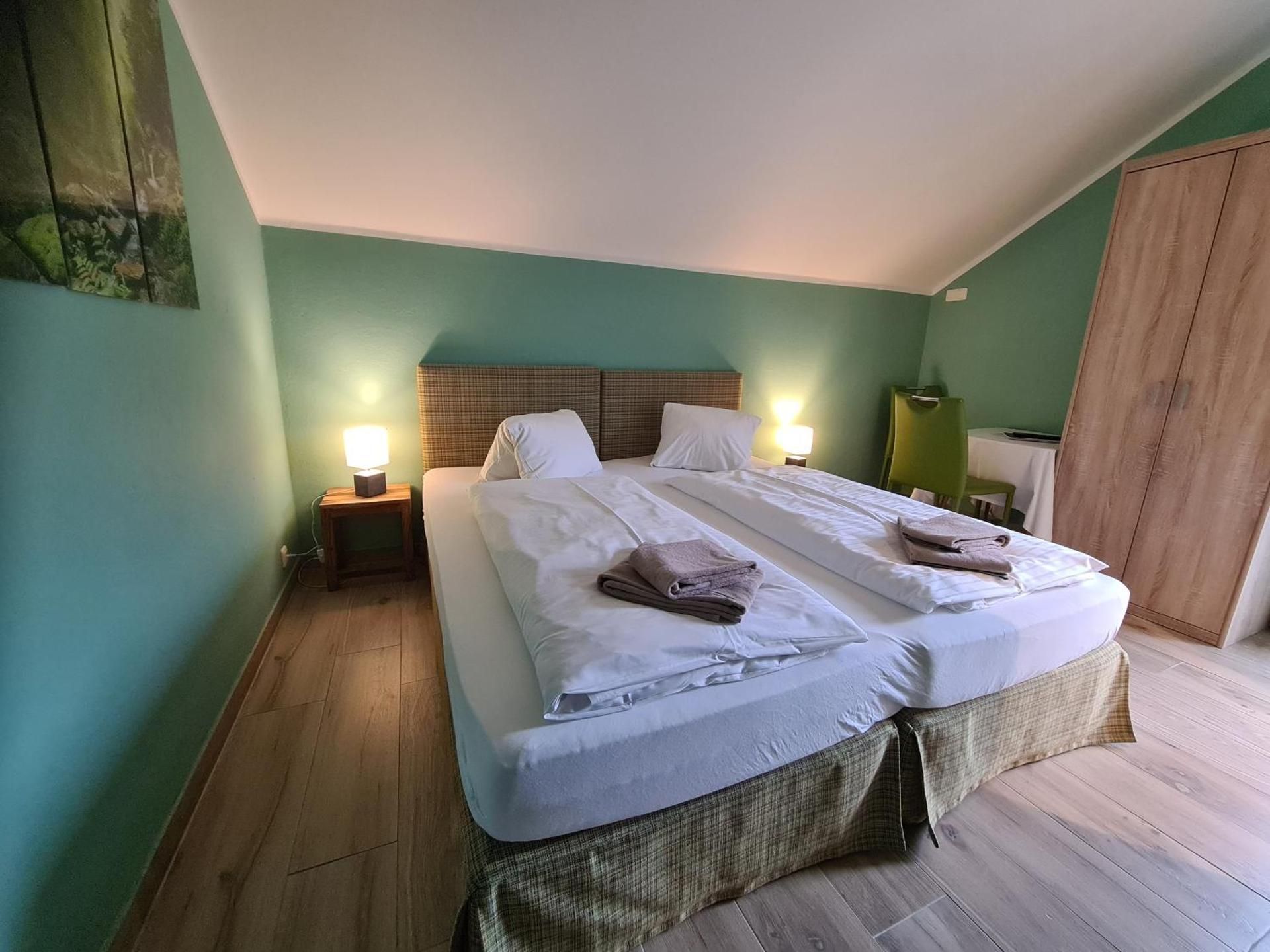 Small Double Room with Mountain View and Balcony