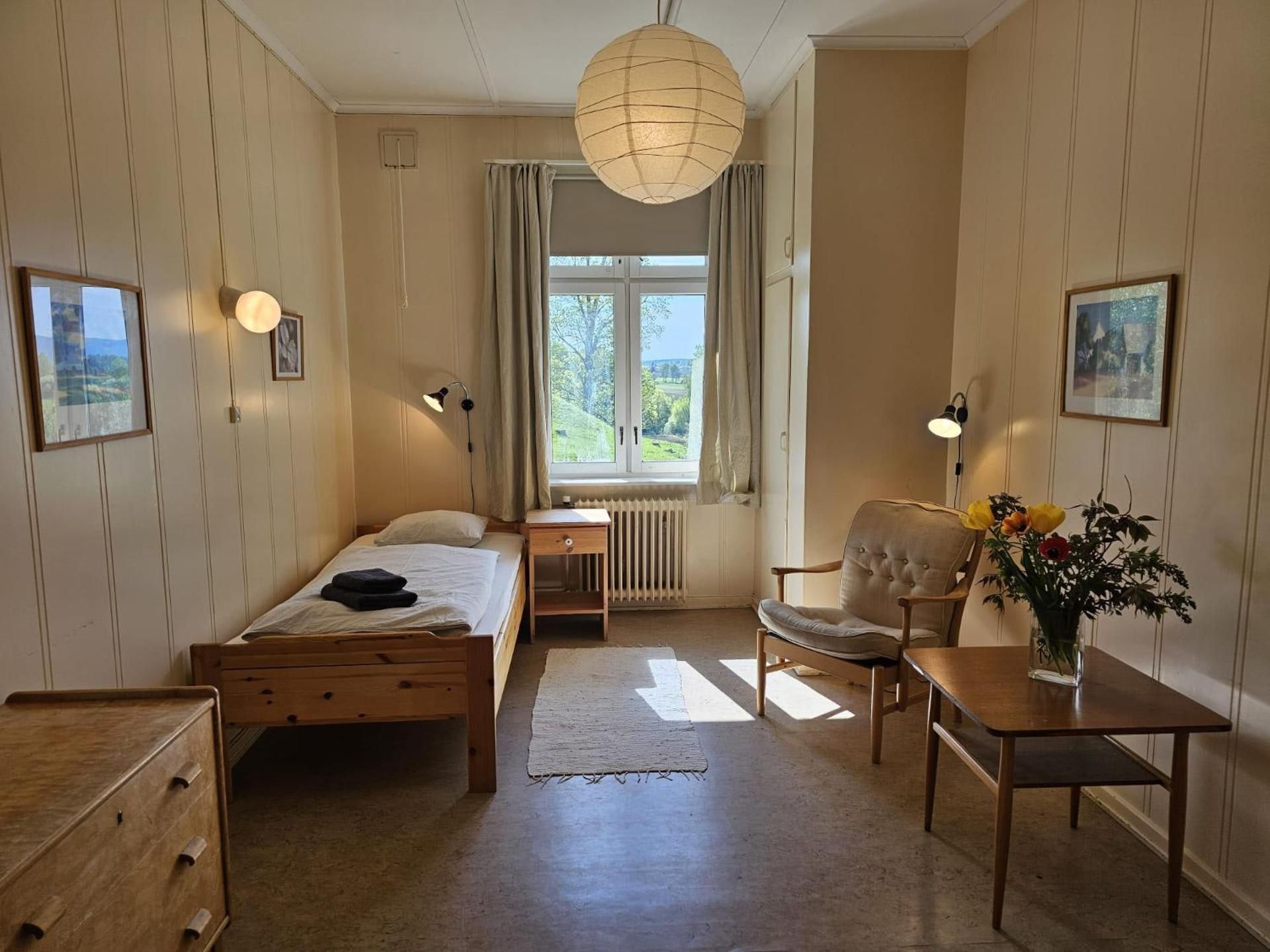 Single Room with Garden View