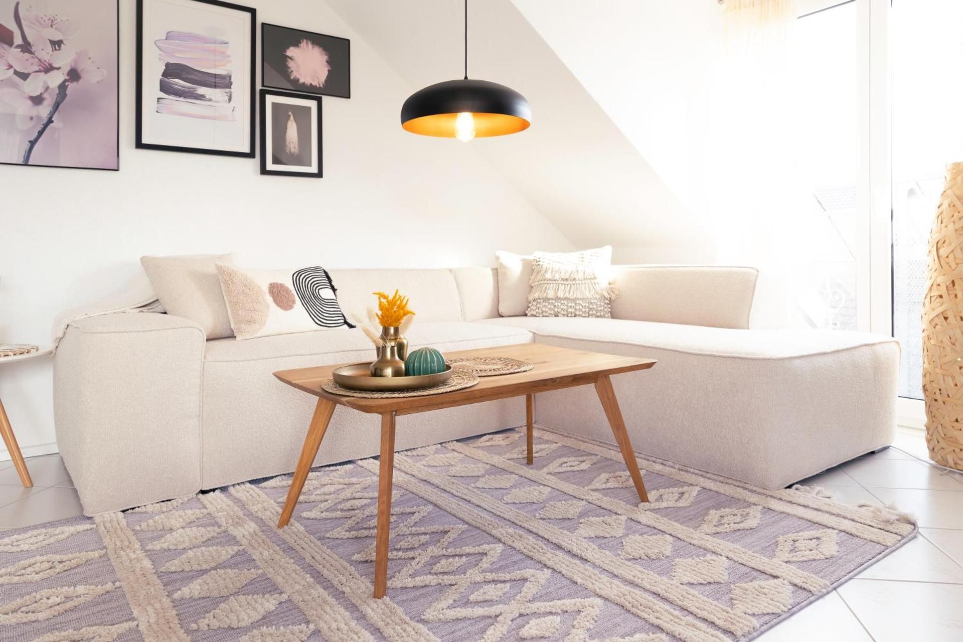 Three-Bedroom Apartment with Balcony