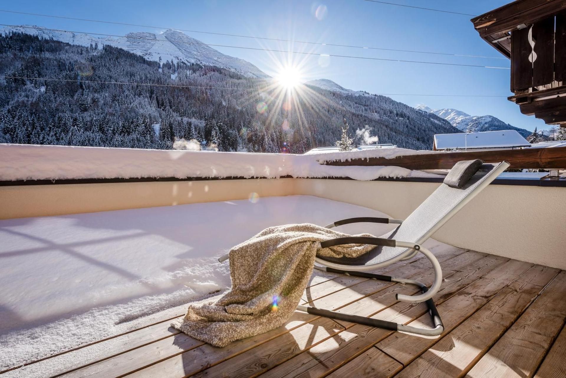 Deluxe Familiensuite mit  Terrasse