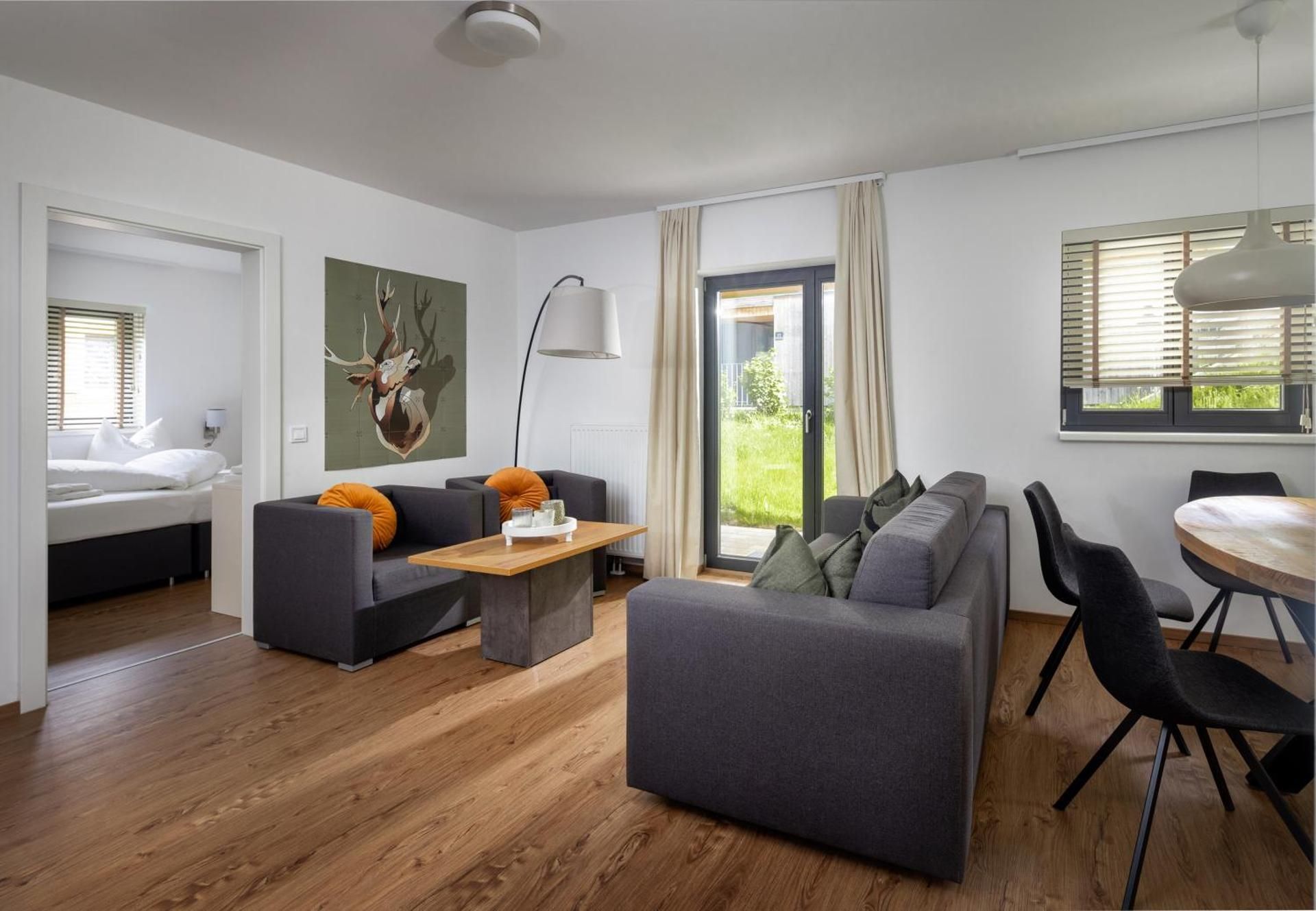 Apartment with Garden View