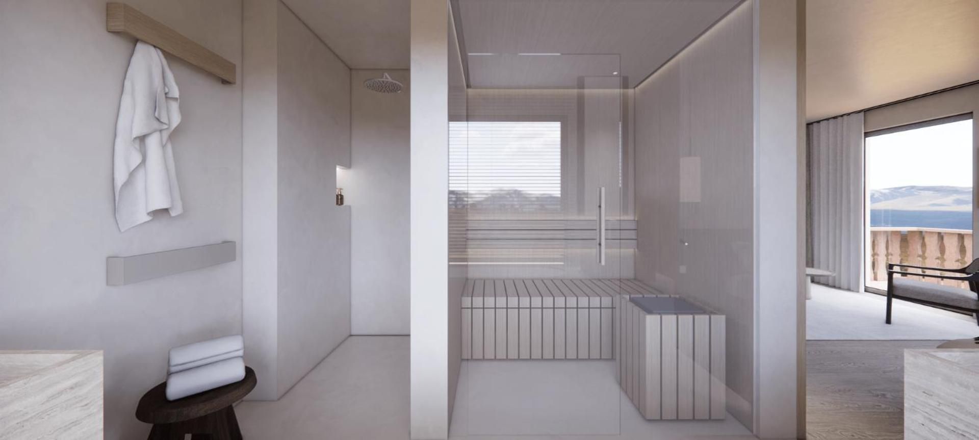 Suite with Sauna